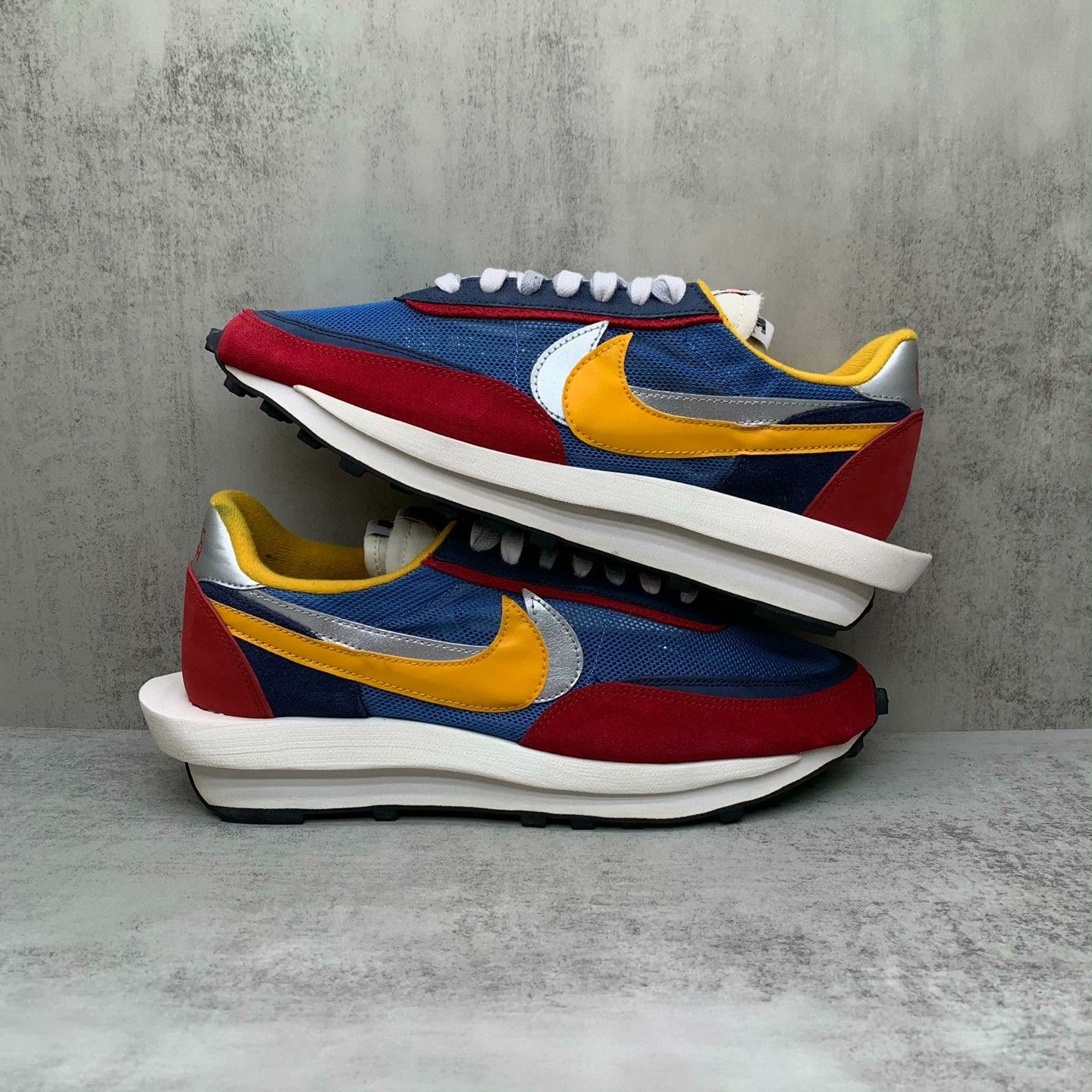 Nike Nike SACAI Blue Lowtop Sneakers 44 Men Size US 10.5 / EU 43-44 - 2 Thumbnail