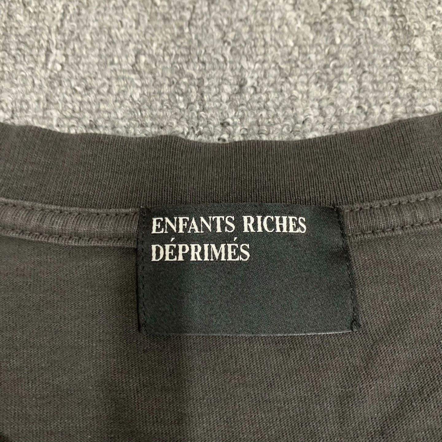 Enfants Riches Deprimes ERD Washed Black Hoodie XL Men Size US XL / EU 56 / 4 - 4 Thumbnail