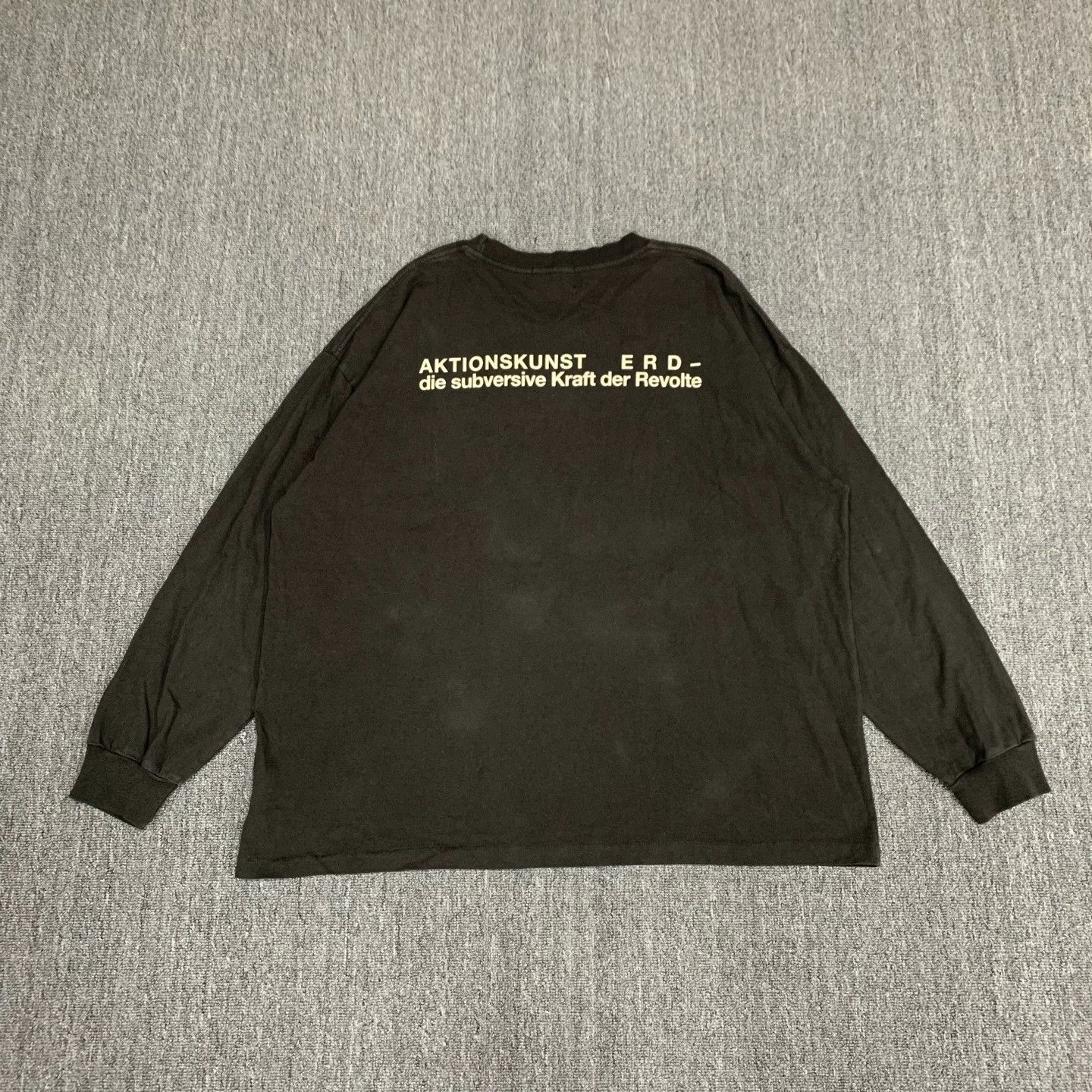 Enfants Riches Deprimes ERD Washed Black Hoodie XL Men Size US XL / EU 56 / 4 - 2 Thumbnail