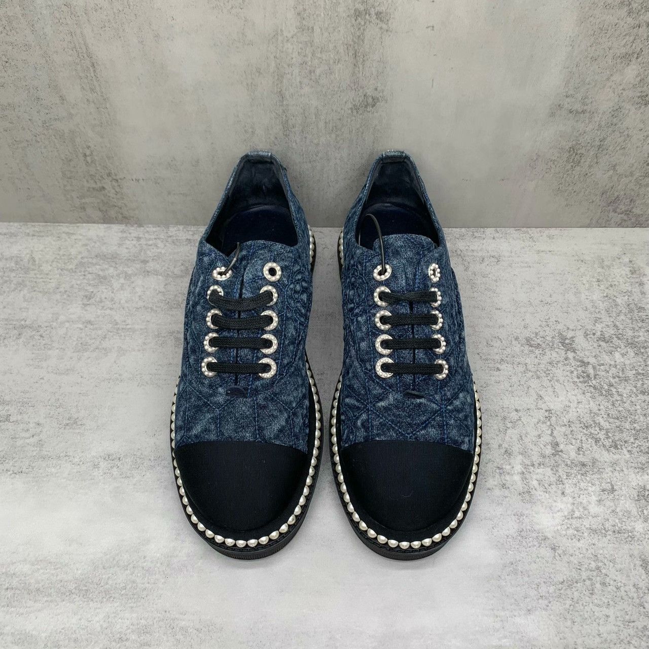 Chanel Chanel Casual Denim Lowtop Sneakers 37 Women Size US 6.5 / IT 36.5 - 4 Thumbnail