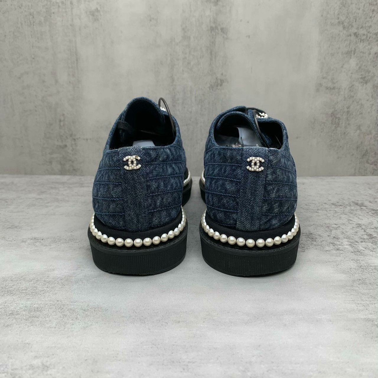 Chanel Chanel Casual Denim Lowtop Sneakers 37 Women Size US 6.5 / IT 36.5 - 5 Thumbnail