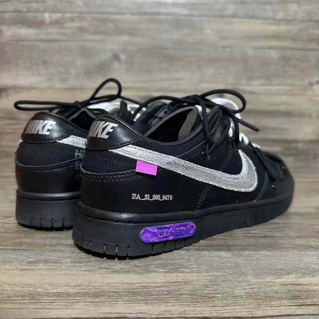 Off-White Off-White DUNK Collab Purple Lowtop Sneakers 43 Men Size US 10 / EU 43 - 3 Thumbnail