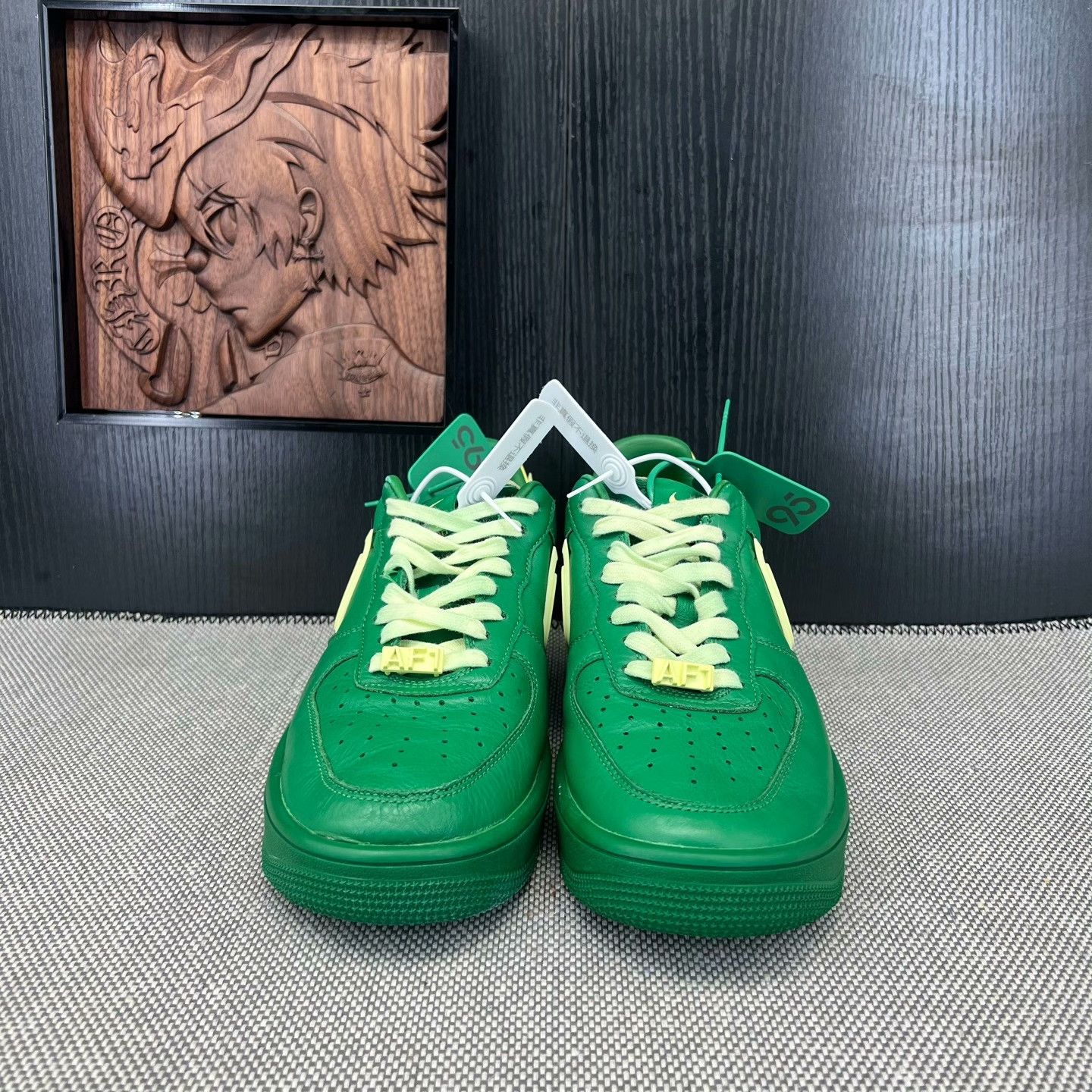 Nike Ambush AF1 Green Lowtop Sneakers 43 Men Size US 10 / EU 43 - 4 Thumbnail