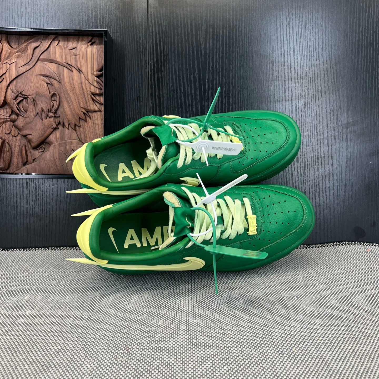 Nike Ambush AF1 Green Lowtop Sneakers 43 Men Size US 10 / EU 43 - 6 Thumbnail