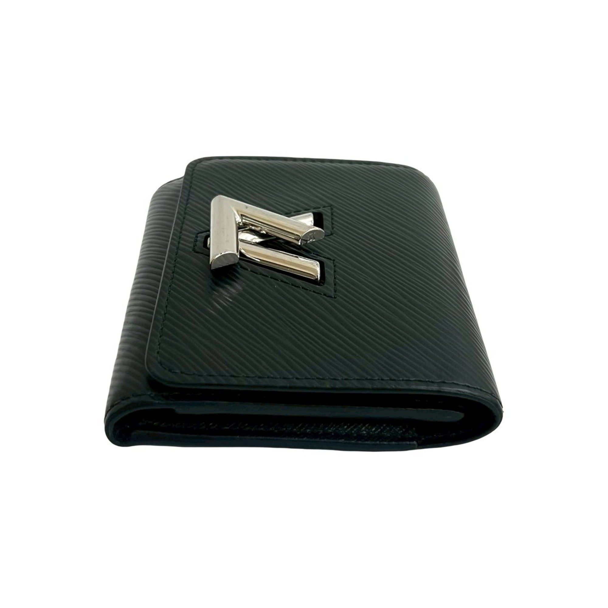 Louis Vuitton LOUIS VUITTON Portefeuille Twist Compact Epi Leather Tri-fold Wallet, Black, 15808 Size ONE SIZE - 4 Thumbnail