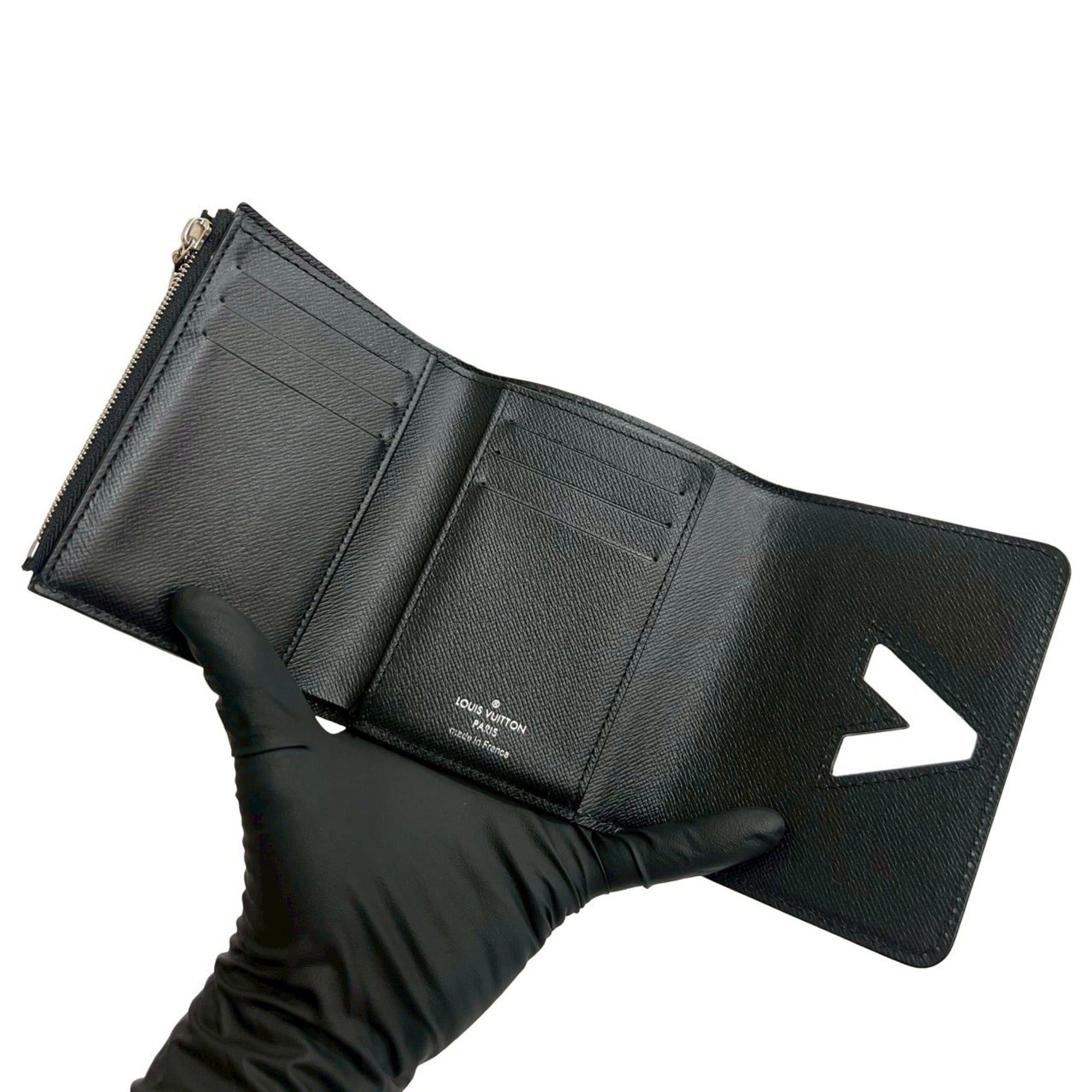 Louis Vuitton LOUIS VUITTON Portefeuille Twist Compact Epi Leather Tri-fold Wallet, Black, 15808 Size ONE SIZE - 7 Thumbnail