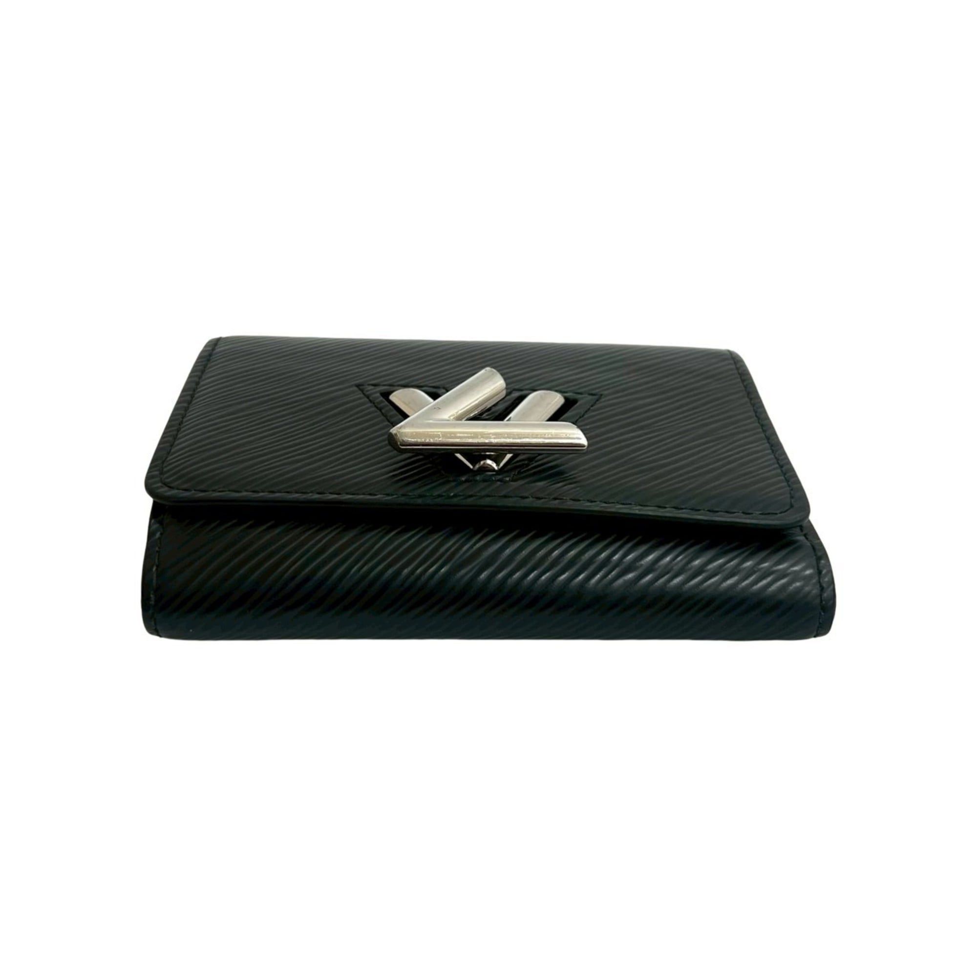 Louis Vuitton LOUIS VUITTON Portefeuille Twist Compact Epi Leather Tri-fold Wallet, Black, 15808 Size ONE SIZE - 6 Thumbnail
