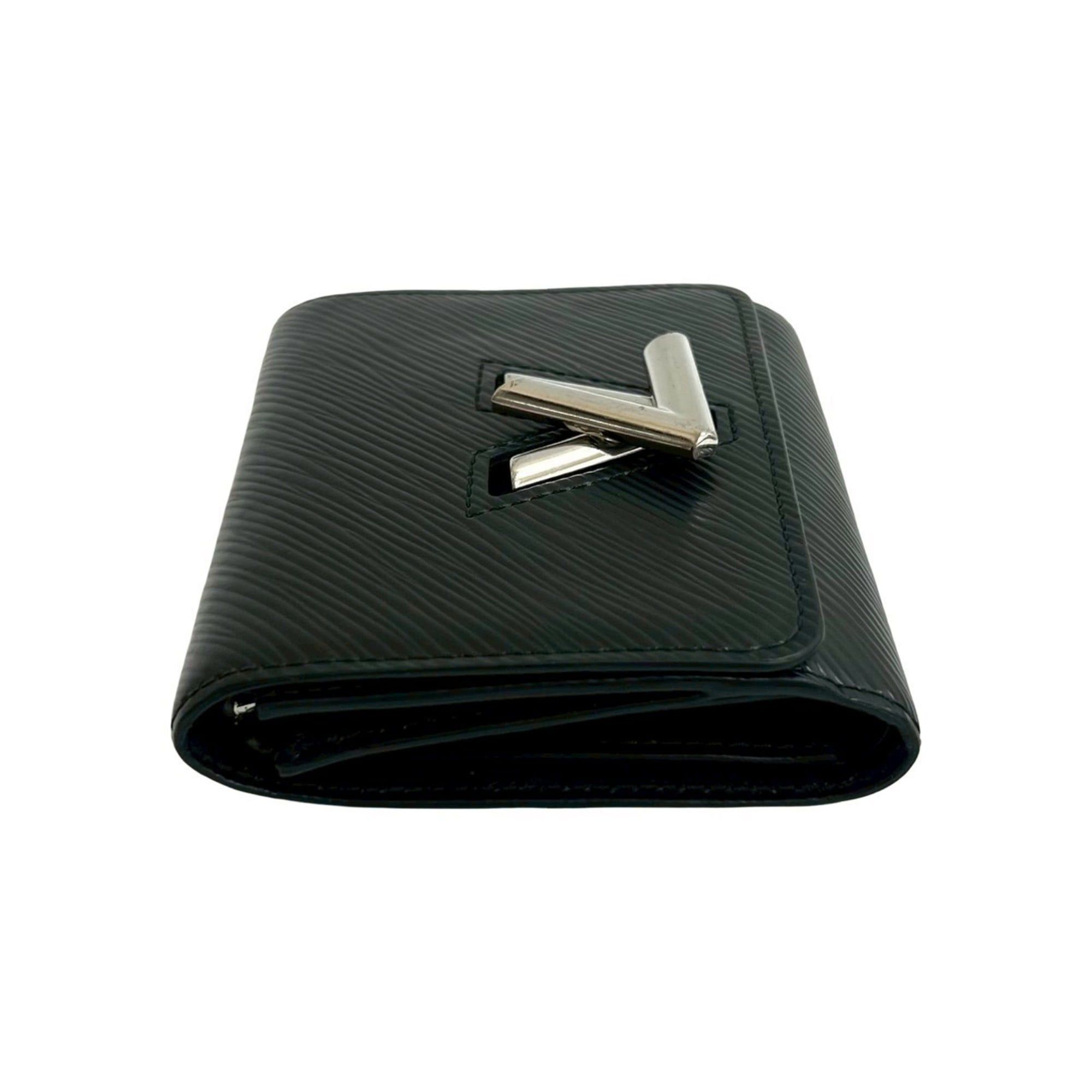 Louis Vuitton LOUIS VUITTON Portefeuille Twist Compact Epi Leather Tri-fold Wallet, Black, 15808 Size ONE SIZE - 5 Thumbnail