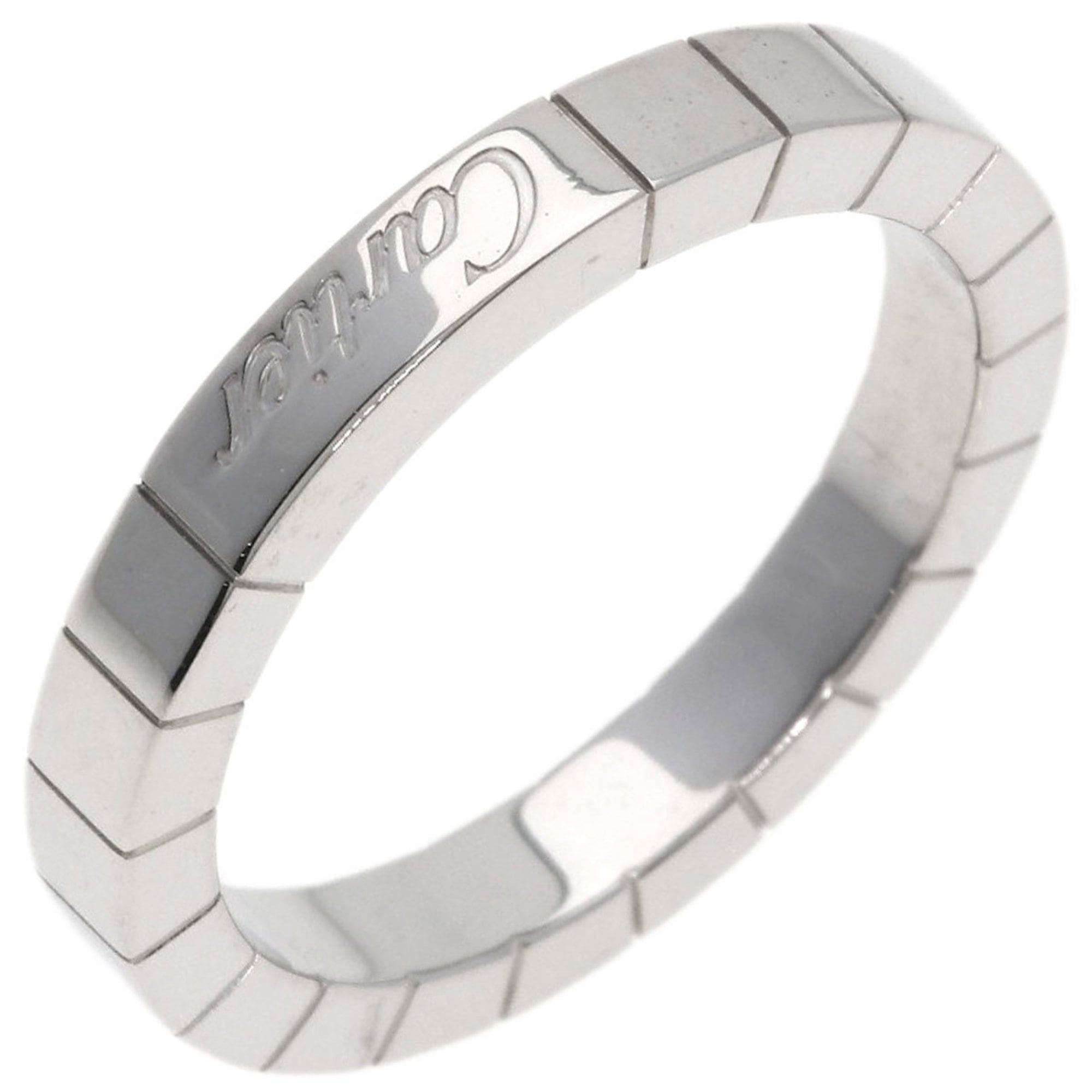 Cartier Cartier Lanieres #54 Ring, 18K White Gold, Women's, CARTIER Size ONE SIZE - 2 Thumbnail