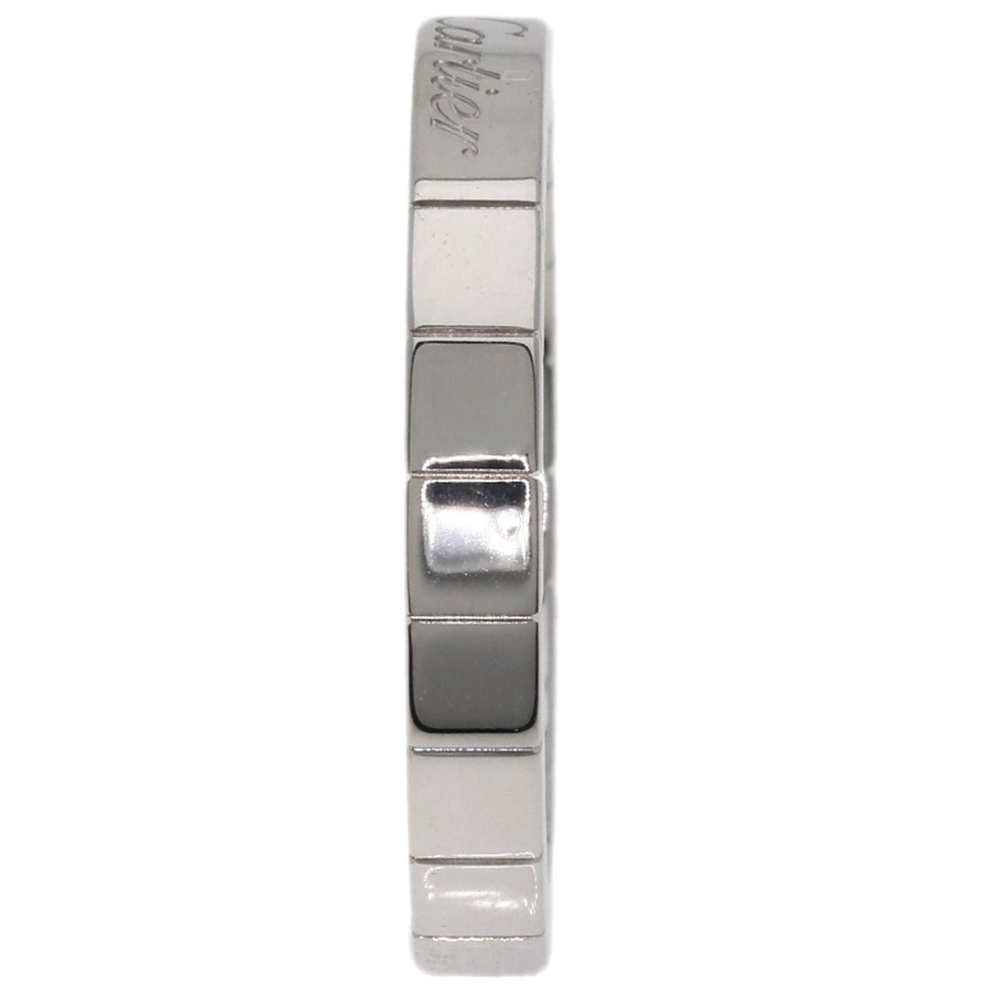 Cartier Cartier Lanieres #54 Ring, 18K White Gold, Women's, CARTIER Size ONE SIZE - 3 Thumbnail