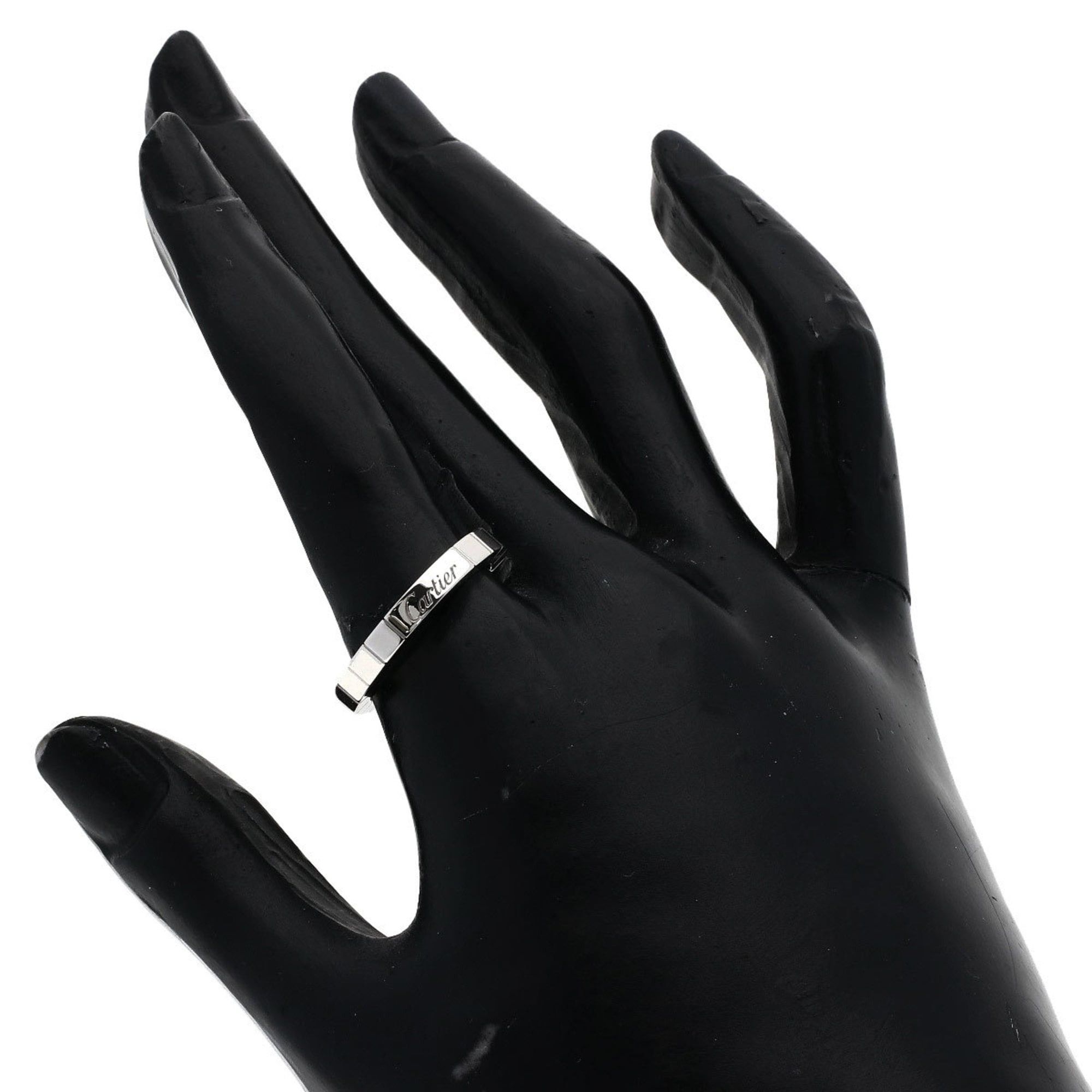 Cartier Cartier Lanieres #55 Ring, 18K White Gold, Women's. Size ONE SIZE - 5 Thumbnail