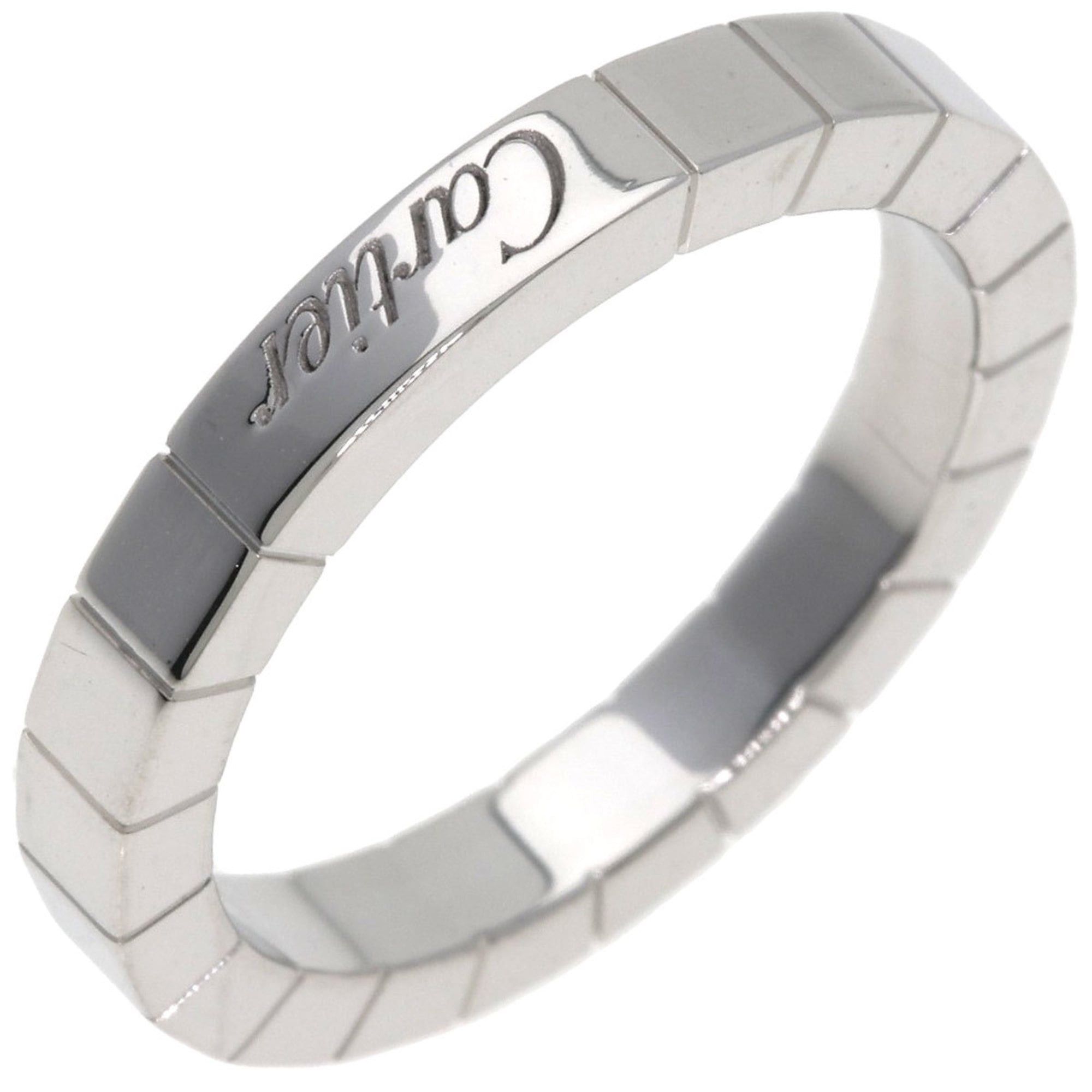 Cartier Cartier Lanieres #55 Ring, 18K White Gold, Women's. Size ONE SIZE - 2 Thumbnail