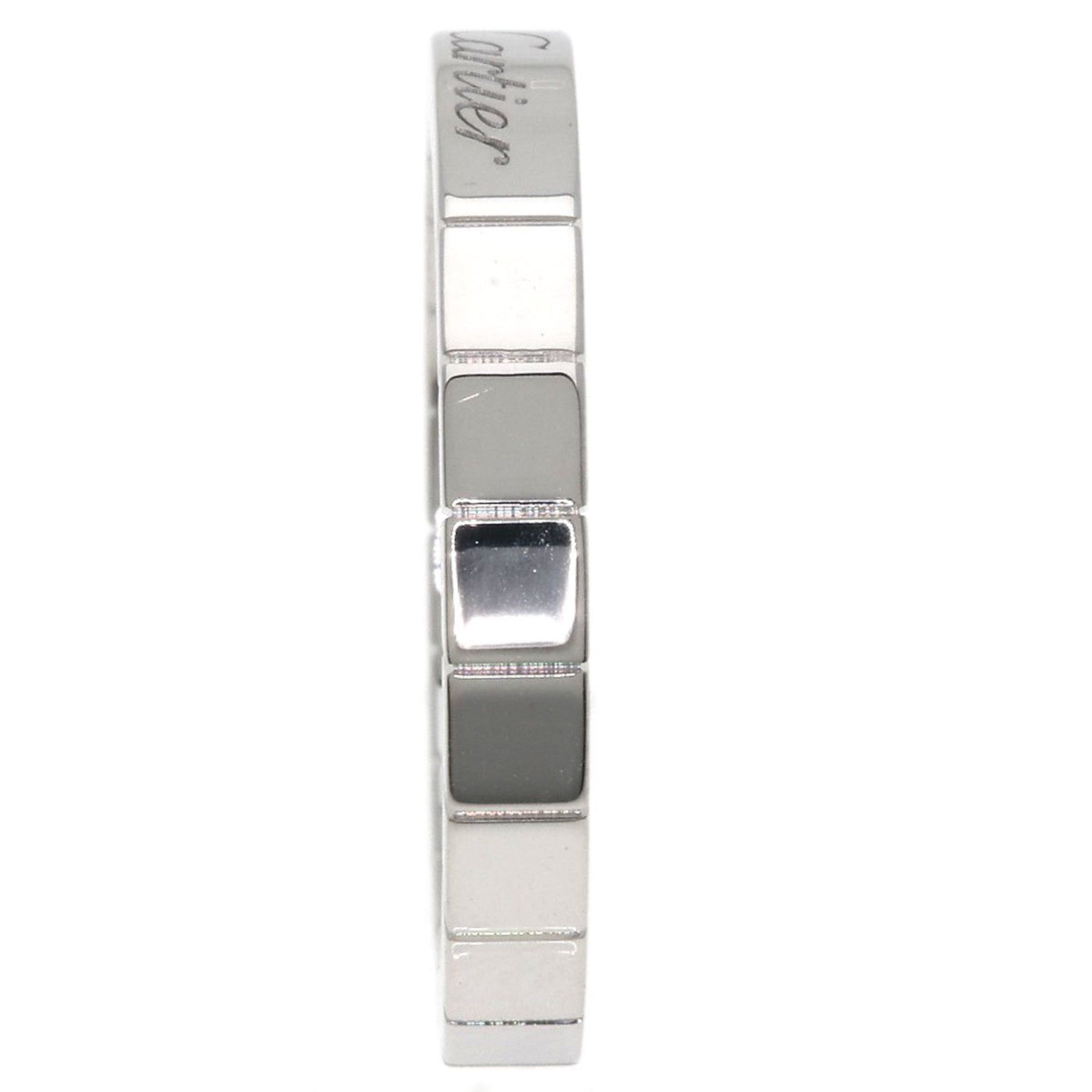 Cartier Cartier Lanieres #55 Ring, 18K White Gold, Women's. Size ONE SIZE - 3 Thumbnail