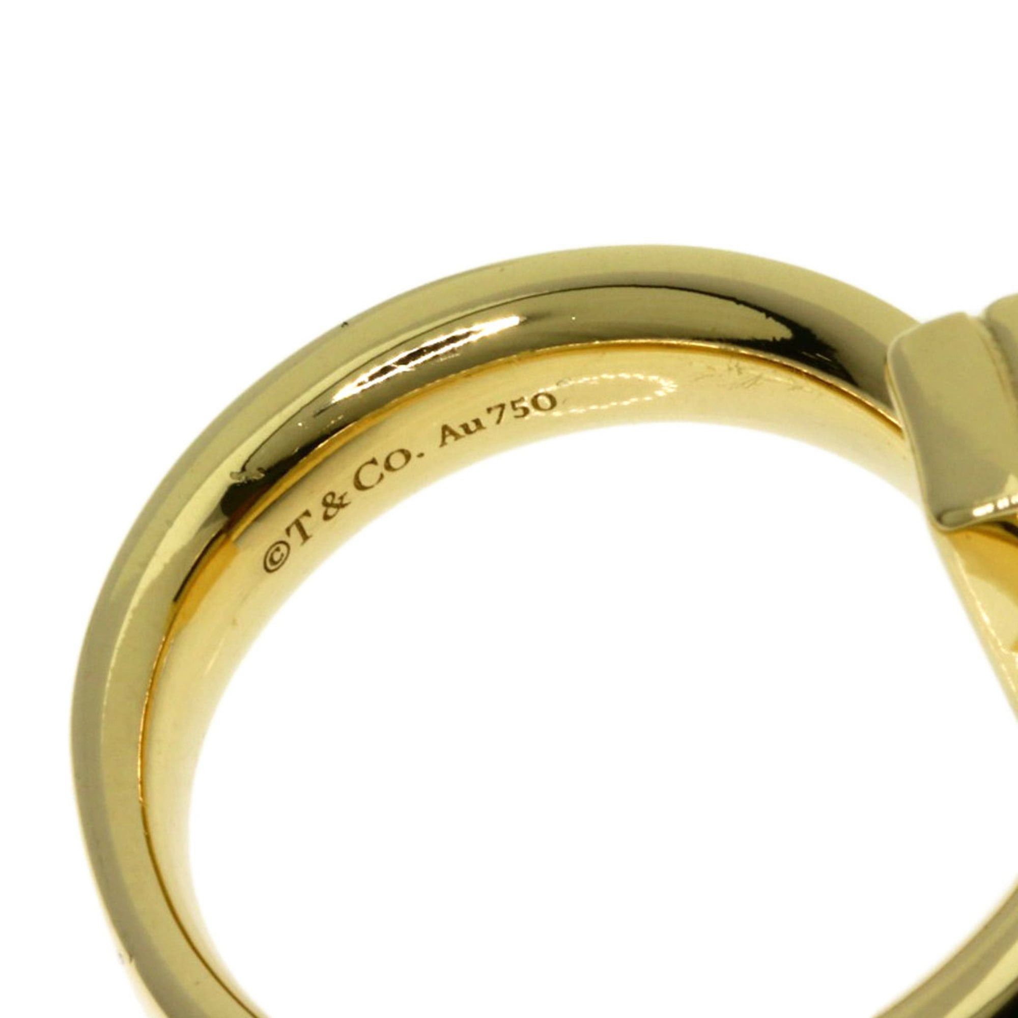 Tiffany & Co. Tiffany & Co. T One Ring, 18K Yellow Gold, Women's Ring Size ONE SIZE - 5 Thumbnail