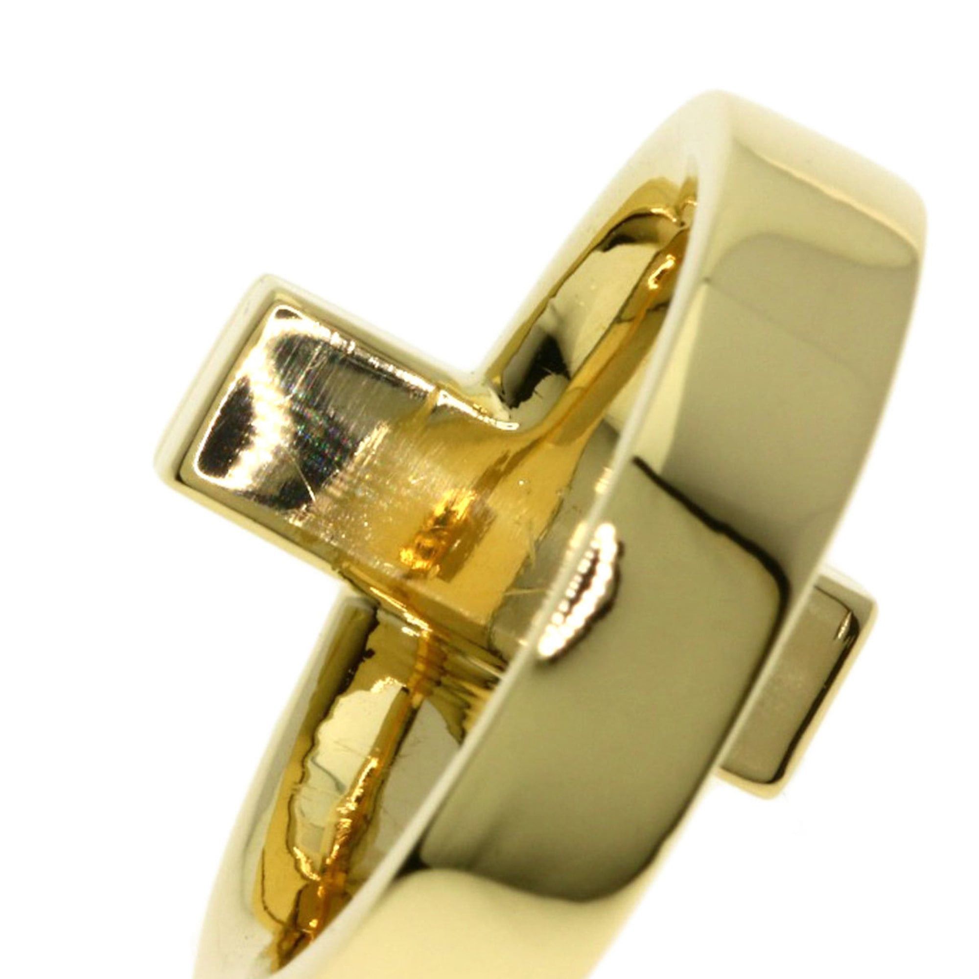 Tiffany & Co. Tiffany & Co. T One Ring, 18K Yellow Gold, Women's Ring Size ONE SIZE - 9 Thumbnail