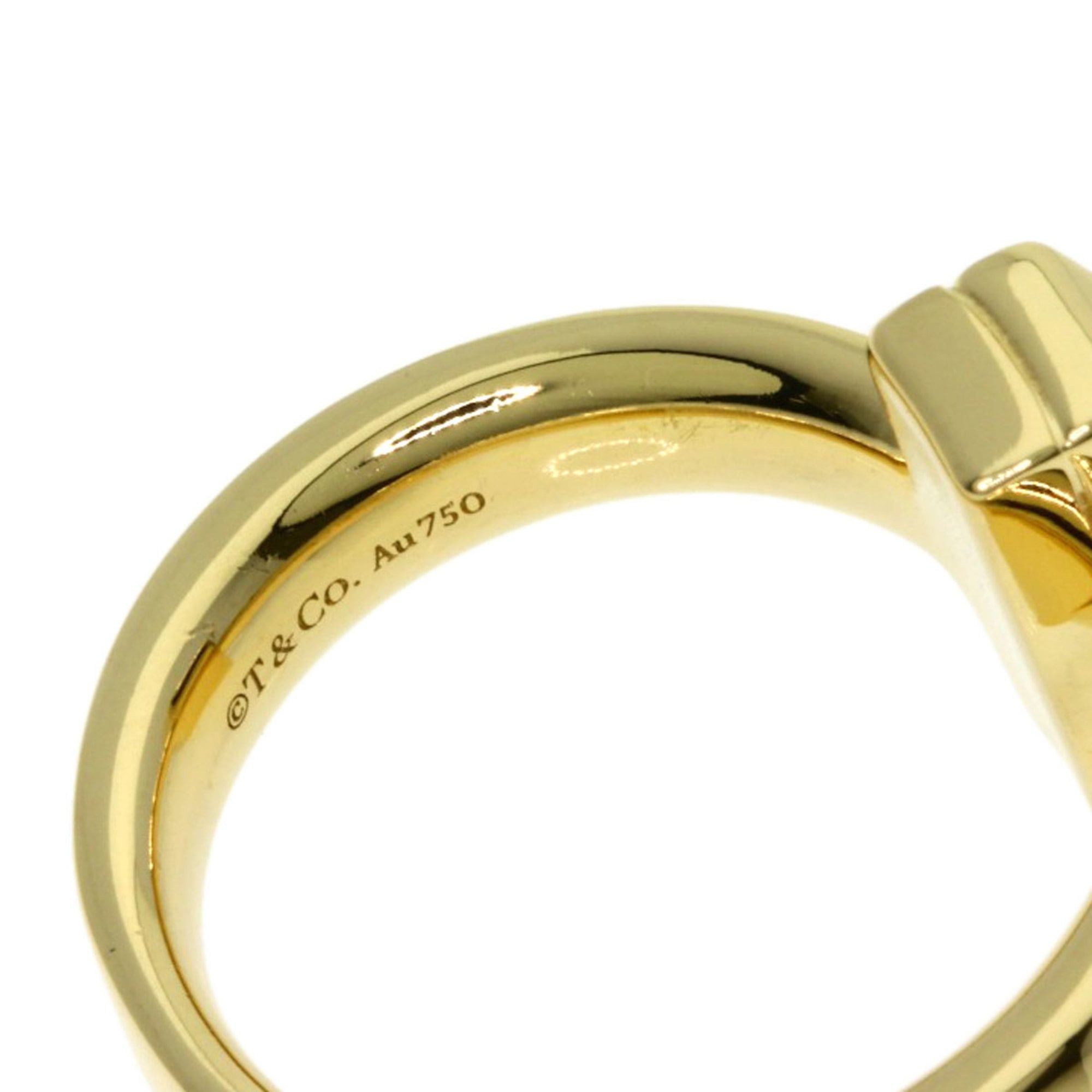 Tiffany & Co. Tiffany & Co. T One Ring, 18K Yellow Gold, Women's Ring Size ONE SIZE - 10 Thumbnail