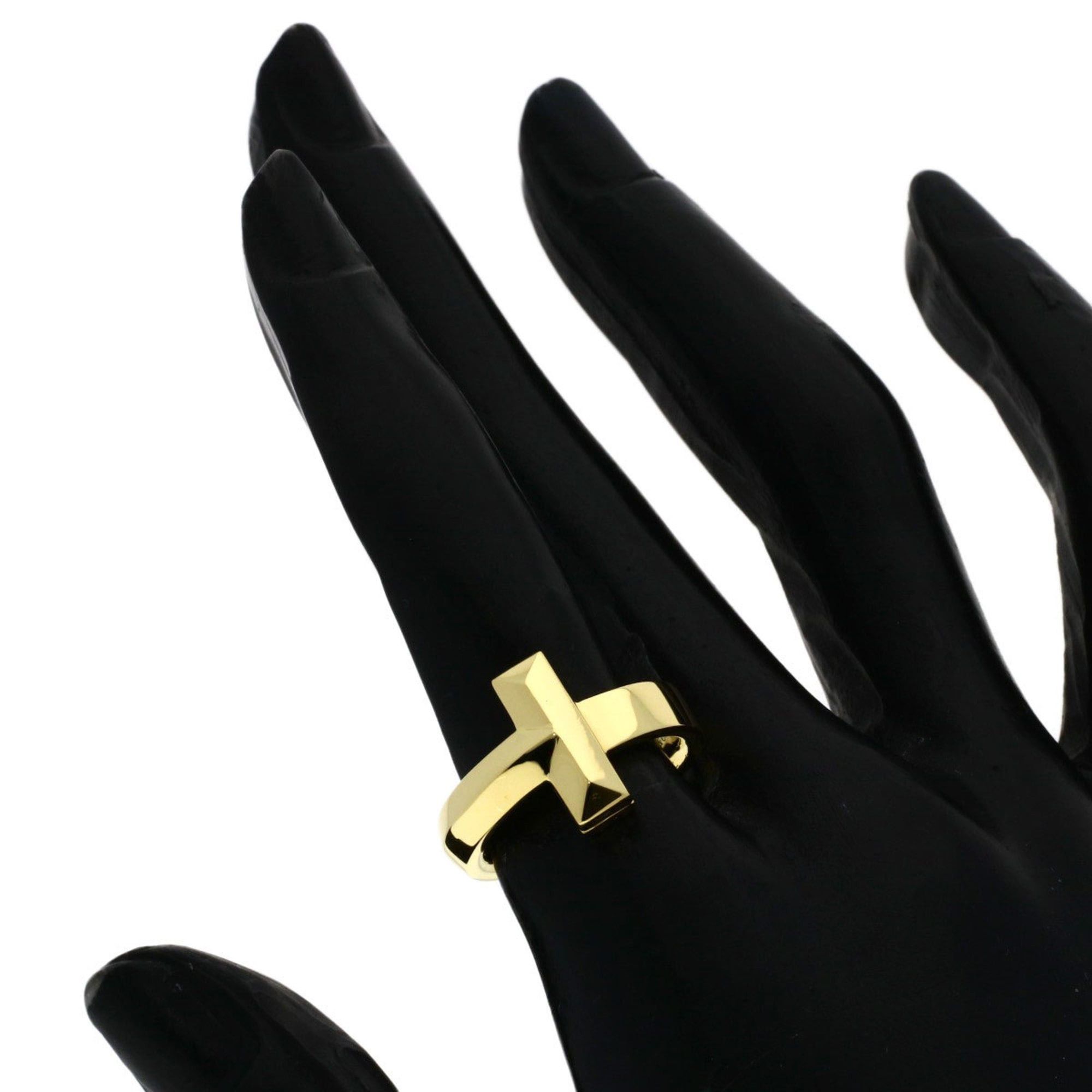 Tiffany & Co. Tiffany & Co. T One Ring, 18K Yellow Gold, Women's Ring Size ONE SIZE - 6 Thumbnail