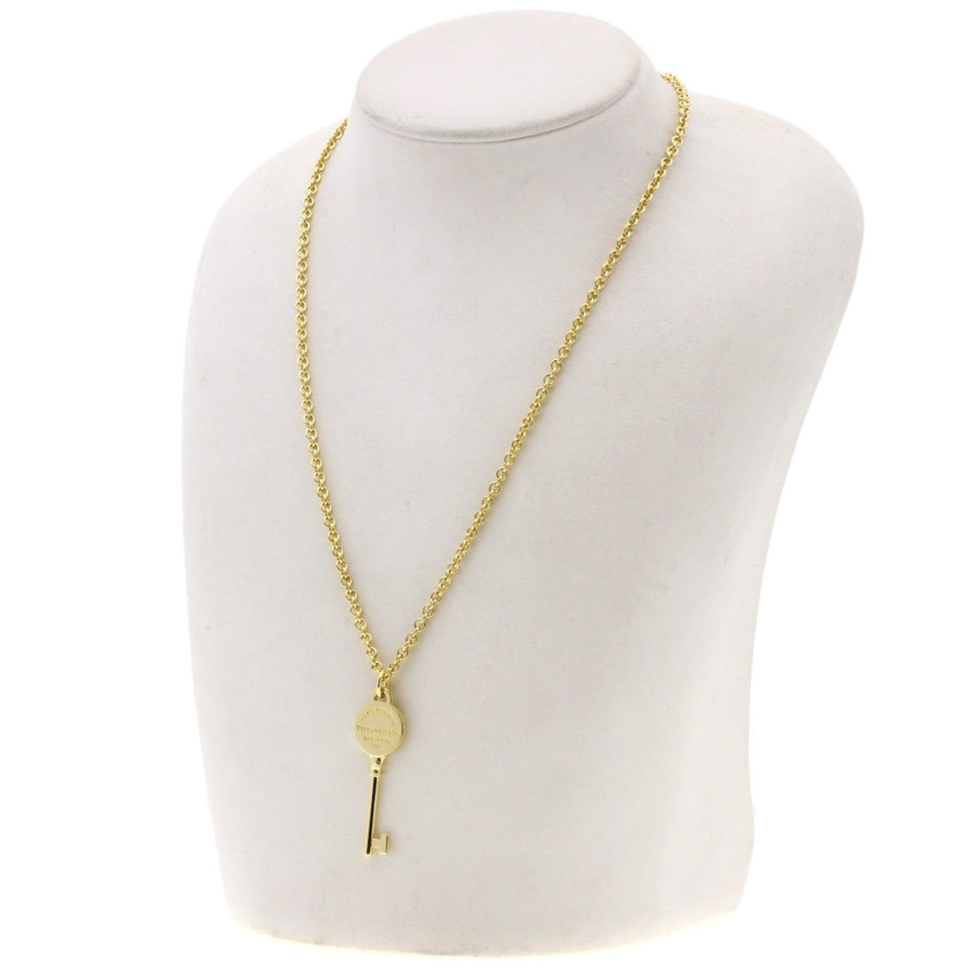 Tiffany & Co. Tiffany & Co. Return to Key Necklace, 18K Yellow Gold, Women's. Size ONE SIZE - 4 Thumbnail