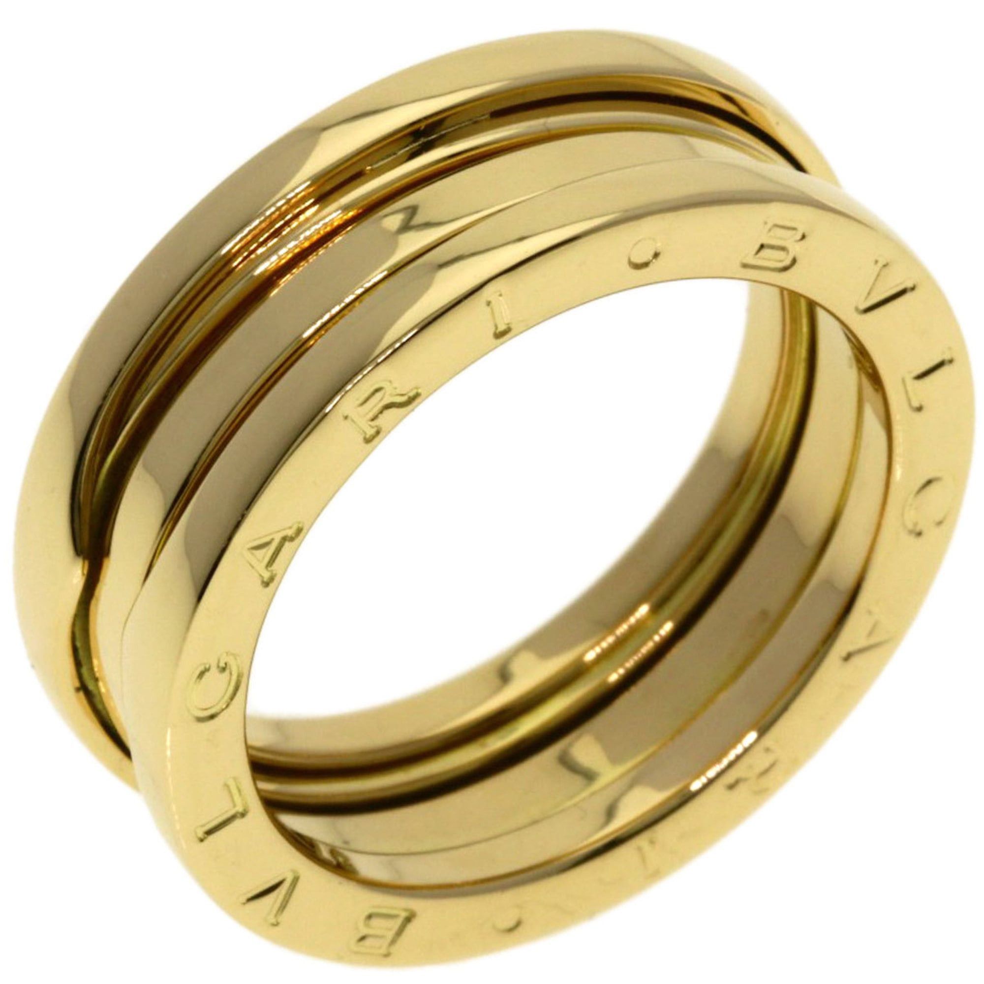 Bvlgari BVLGARI B-zero1 2-band ring #57, 18K yellow gold, women's. Size ONE SIZE - 2 Thumbnail