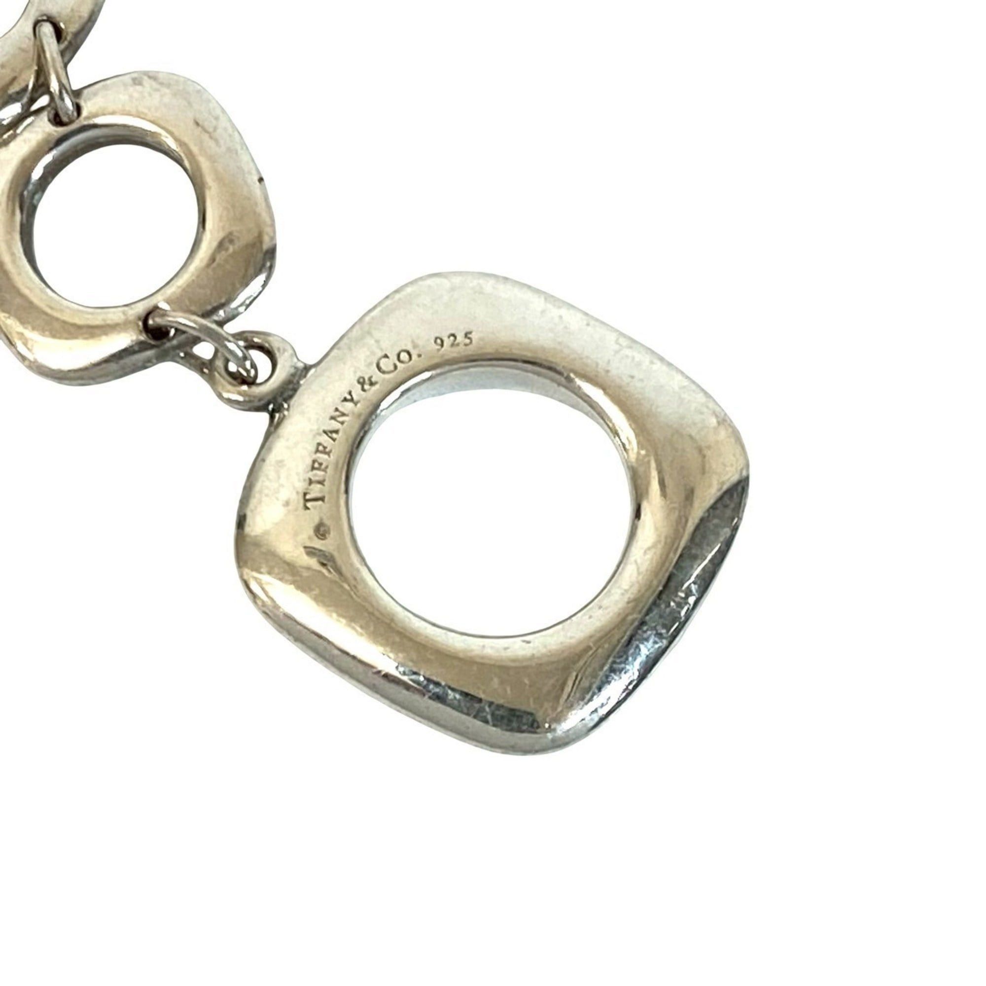Tiffany & Co. TIFFANY&Co. Tiffany Square Cushion Link Bracelet, Sterling Silver 925 Chain, Silver, Item No. 69887 Size ONE SIZE - 3 Thumbnail