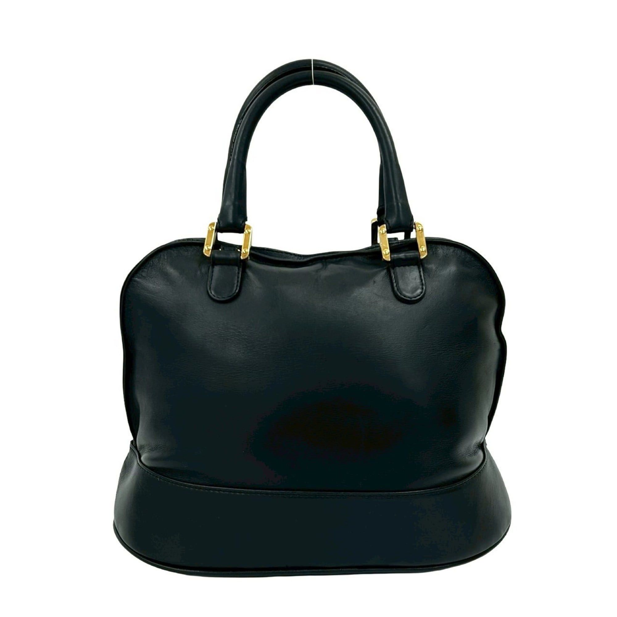 Loewe LOEWE Vintage Anagram Nappa Leather Handbag, Boston Bag, Tote Black 74420 Size ONE SIZE - 3 Thumbnail