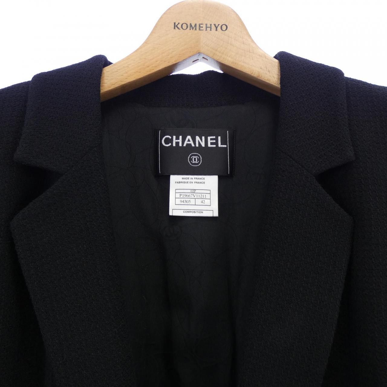 Chanel Chanel Chanel Jacket Textile Outerwear P19667V11211 DUTY FREE for USA Size ONE SIZE - 5 Thumbnail