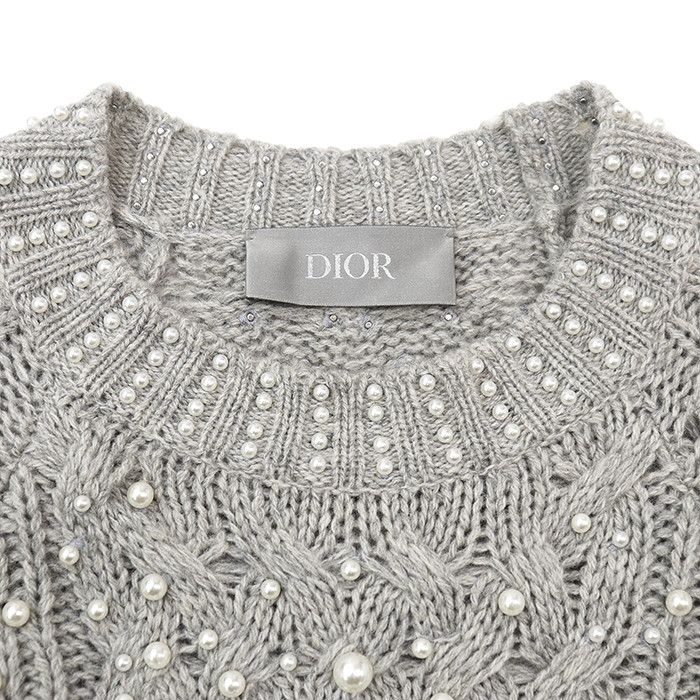Dior Dior Dior Wool Cashmere Knitwear Textile Tops DUTY FREE for USA Size ONE SIZE - 3 Thumbnail