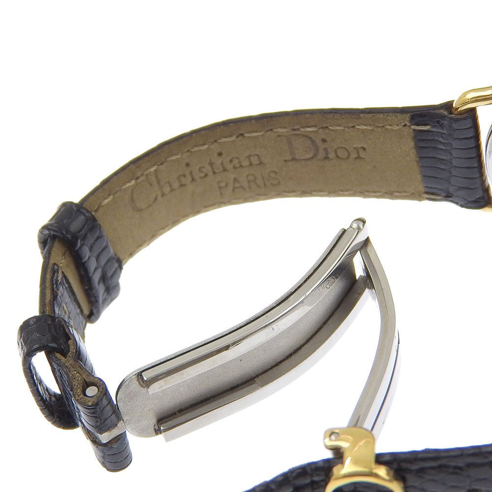 Dior Dior Christian Dior Gold Plated Quartz Metal Quartz 58.121.2 DUTY FREE for USA Size ONE SIZE - 7 Thumbnail