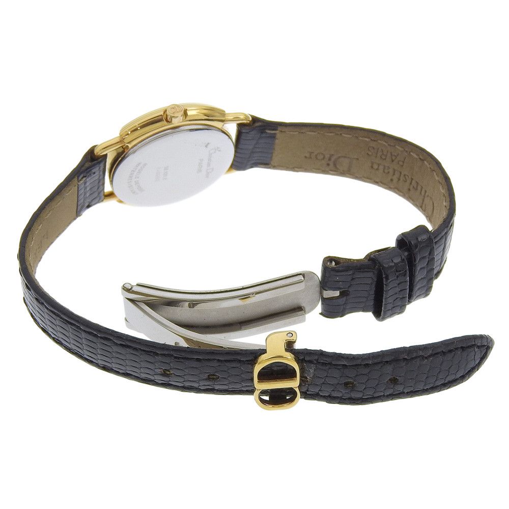 Dior Dior Christian Dior Gold Plated Quartz Metal Quartz 58.121.2 DUTY FREE for USA Size ONE SIZE - 5 Thumbnail