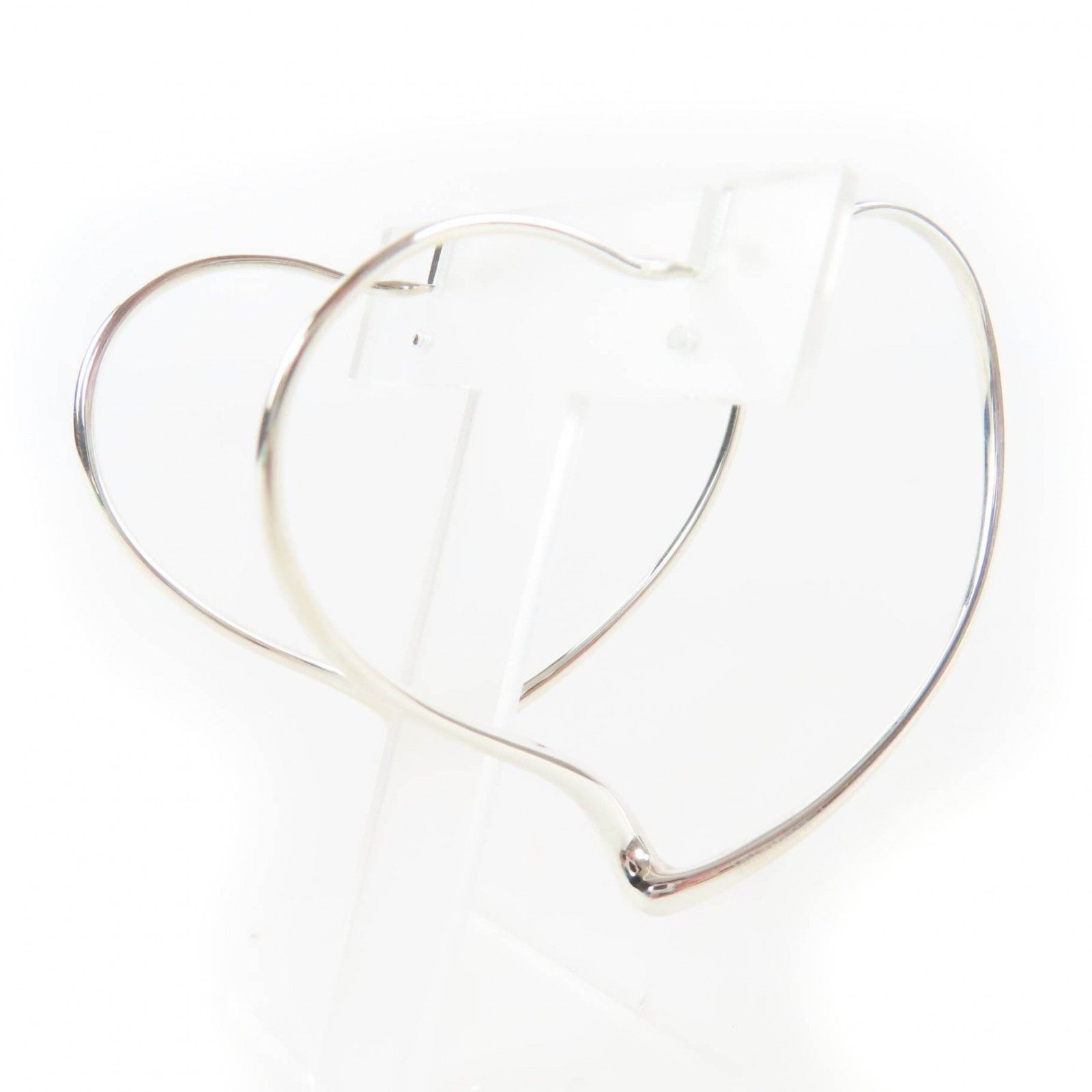 Tiffany & Co. Tiffany & Co. Tiffany & Co. Open Heart AG925 Large Earrings Precious Metal Earrings DUTY FREE for USA Size ONE SIZE - 3 Thumbnail