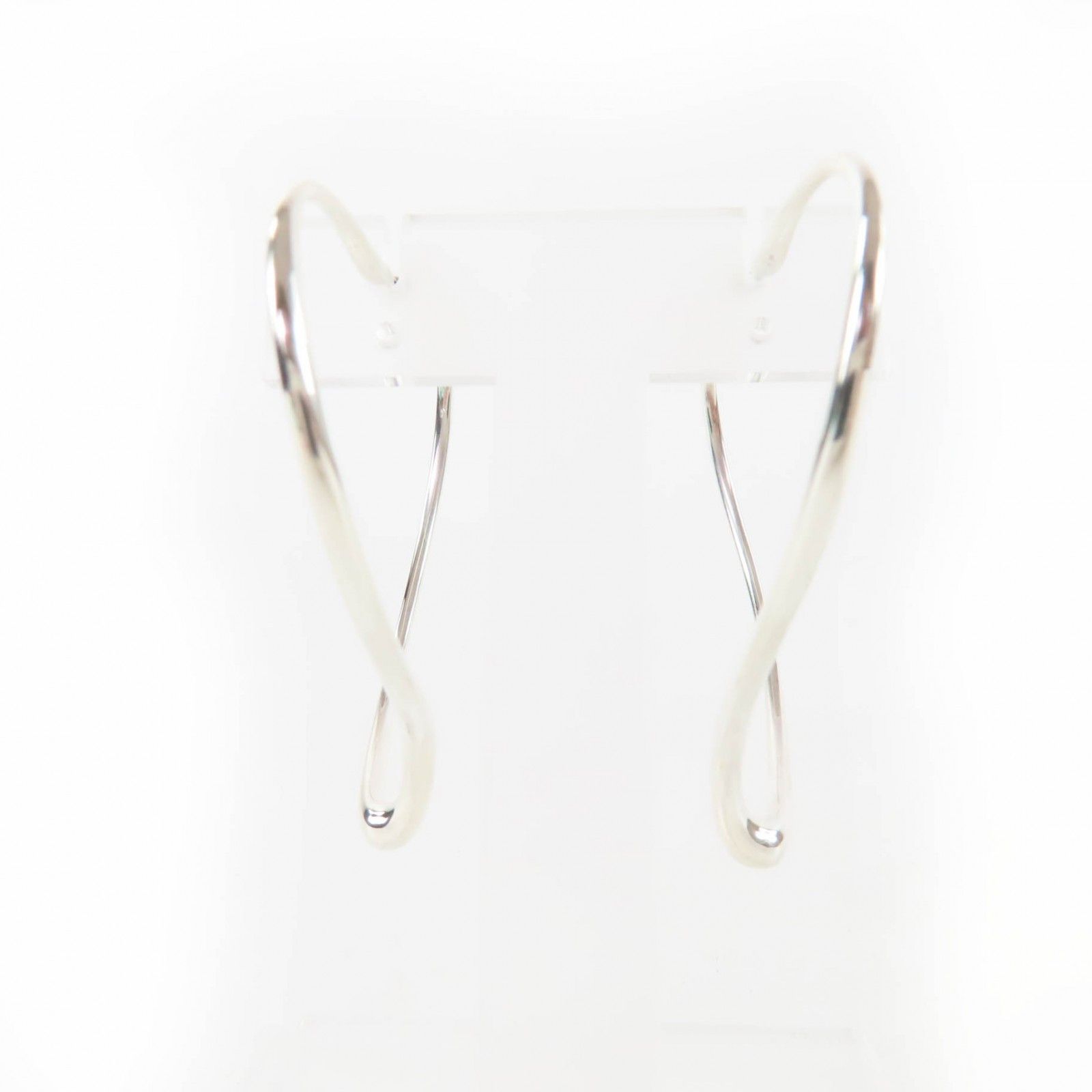 Tiffany & Co. Tiffany & Co. Tiffany & Co. Open Heart AG925 Large Earrings Precious Metal Earrings DUTY FREE for USA Size ONE SIZE - 4 Thumbnail