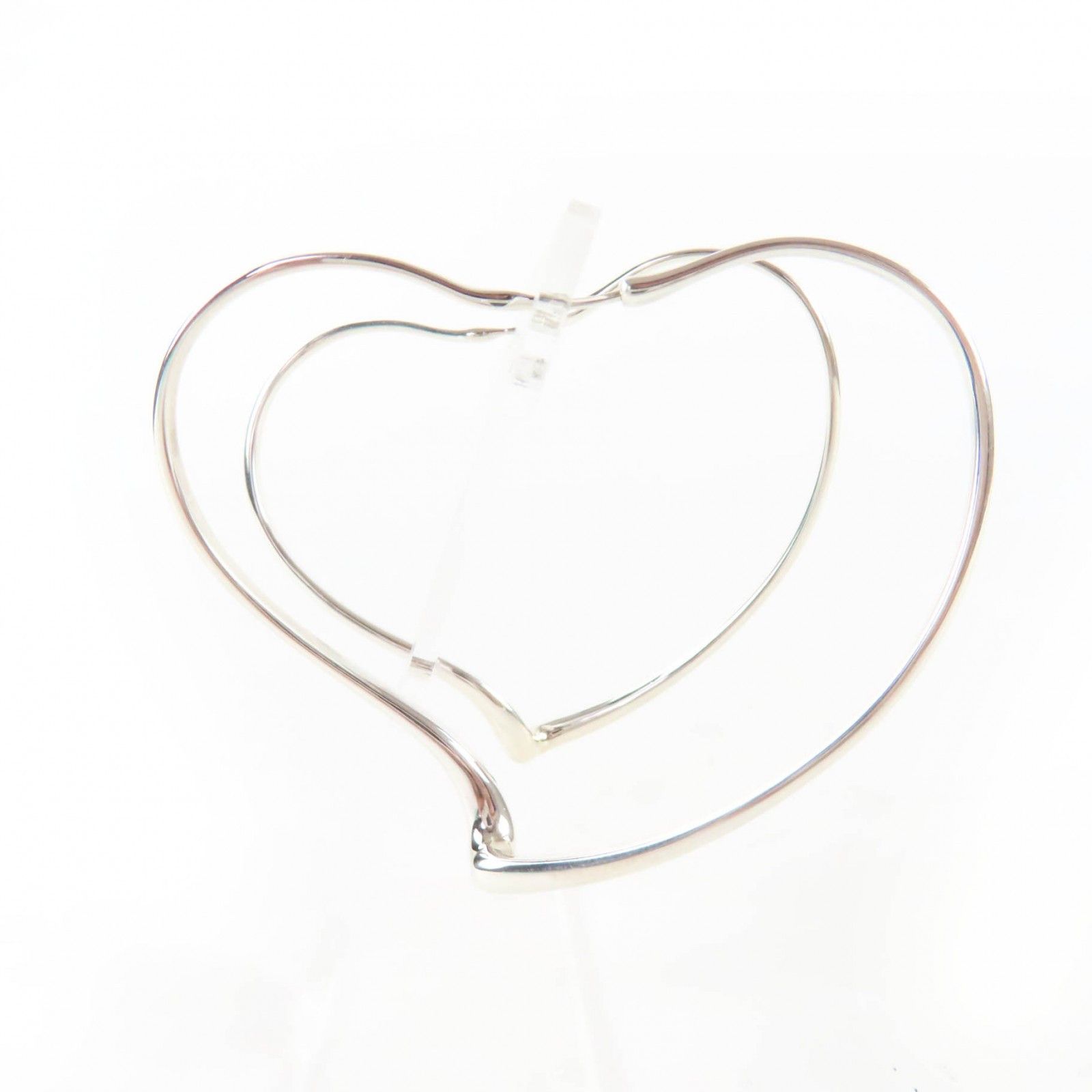 Tiffany & Co. Tiffany & Co. Tiffany & Co. Open Heart AG925 Large Earrings Precious Metal Earrings DUTY FREE for USA Size ONE SIZE - 5 Thumbnail