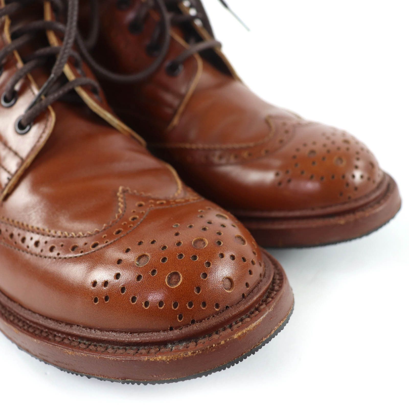 Other Other Tricker's Moulton Leather Boots Leather Shoes L5780 DUTY FREE for USA Size ONE SIZE - 7 Thumbnail