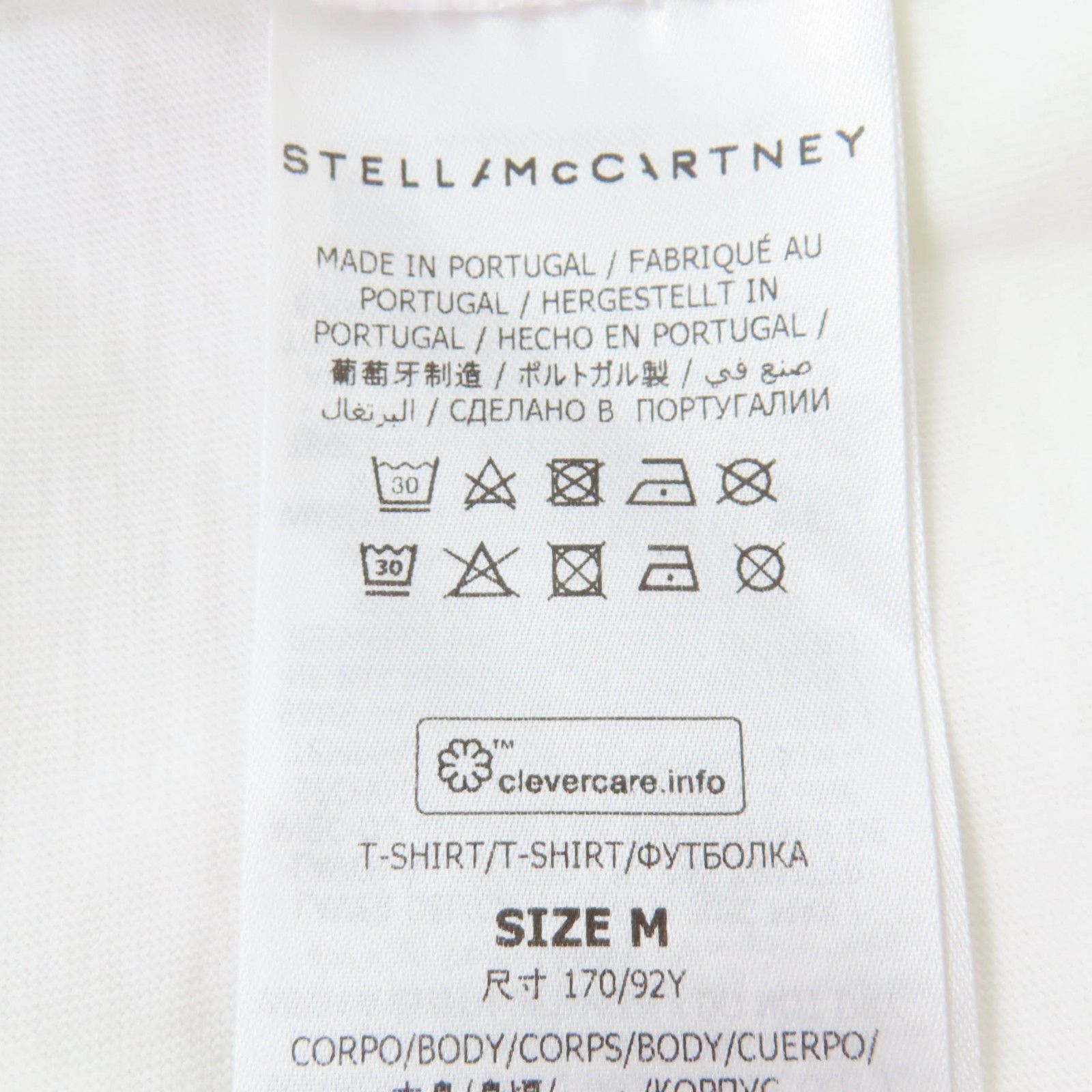 Stella McCartney Stella Mccartney Stella McCartney Cotton Long Sleeve T Shirt Textile T-Shirts 6J0161 DUTY FREE for USA Size ONE SIZE - 7 Thumbnail