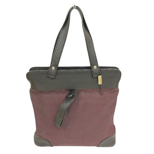 Burberry Burberry Burberry ESTABLISHED1856 Canvas Leather Tote Bag Leather Tote Bag DUTY FREE for USA Size ONE SIZE - 2 Thumbnail