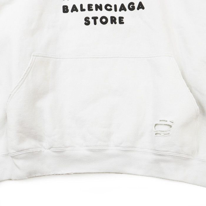 Balenciaga Balenciaga Balenciaga Cotton Hoodie Textile Sweatshirts & Hoodies DUTY FREE for USA Size ONE SIZE - 5 Thumbnail