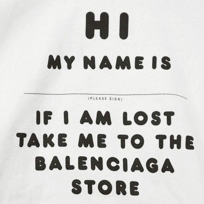 Balenciaga Balenciaga Balenciaga Cotton Hoodie Textile Sweatshirts & Hoodies DUTY FREE for USA Size ONE SIZE - 4 Thumbnail