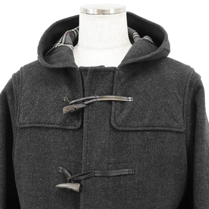 Burberry Burberry Burberry Black Label Wool Blend Coat Textile Outerwear BMP90-901-07 DUTY FREE for USA Size ONE SIZE - 2 Thumbnail