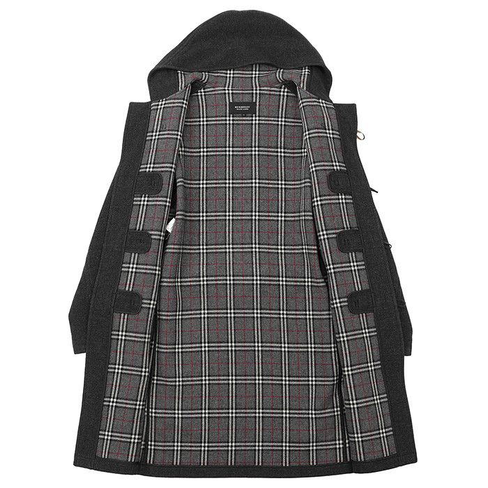 Burberry Burberry Burberry Black Label Wool Blend Coat Textile Outerwear BMP90-901-07 DUTY FREE for USA Size ONE SIZE - 7 Thumbnail