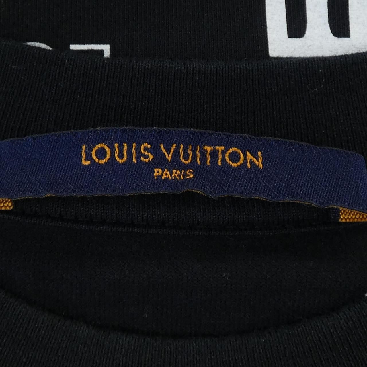 Louis Vuitton Louis Vuitton Louis Vuitton All Over Logo Cotton T Shirt Textile T-Shirts HHY20WNPG DUTY FREE for USA Size ONE SIZE - 4 Thumbnail