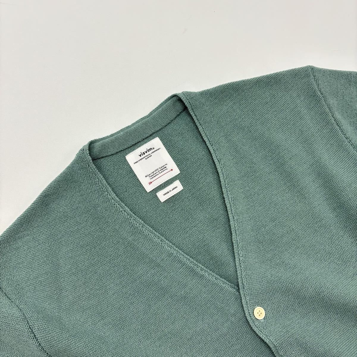 Visvim VISVIM Selmer Knit Cardigan Green Size US S / EU 44-46 / 1 - 3 Thumbnail