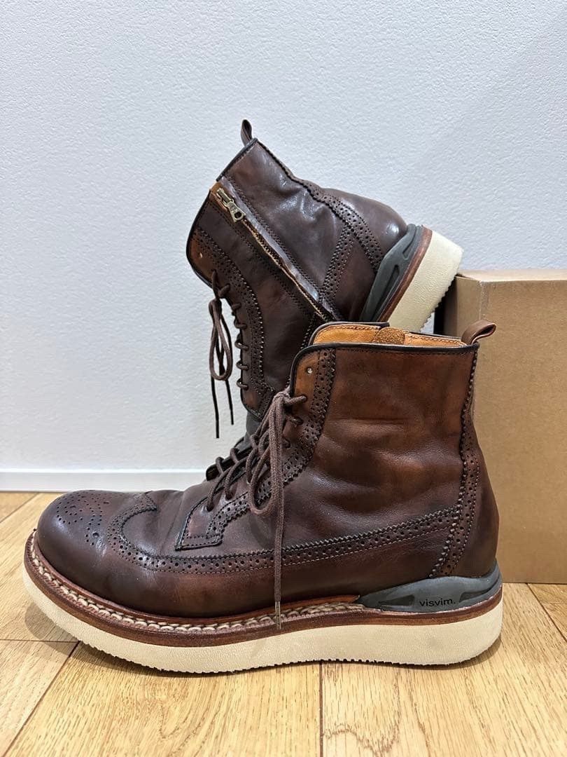 Visvim VISVIM PATRICAN WT FOLK HI Boot Size US 11 / EU 44 - 9 Thumbnail