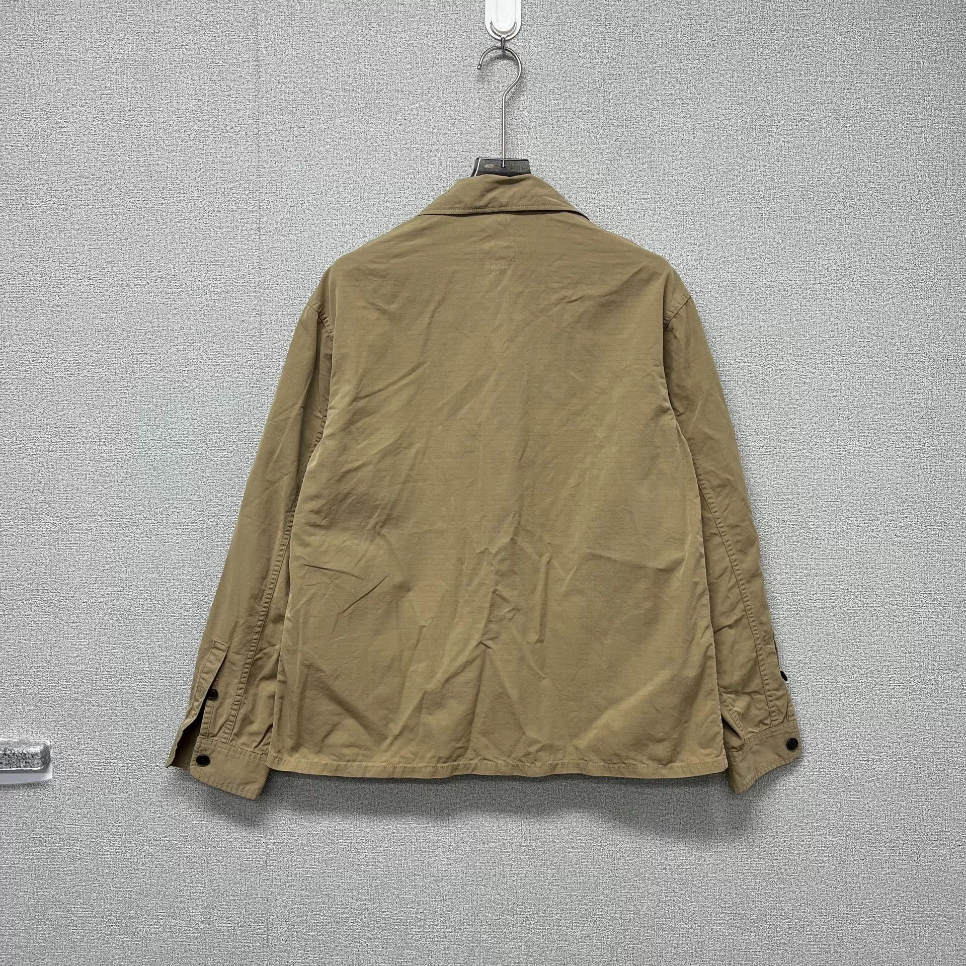 Visvim Visvim Two-Pocket Khaki Military Shirt Jacket Size US L / EU 52-54 / 3 - 2 Thumbnail