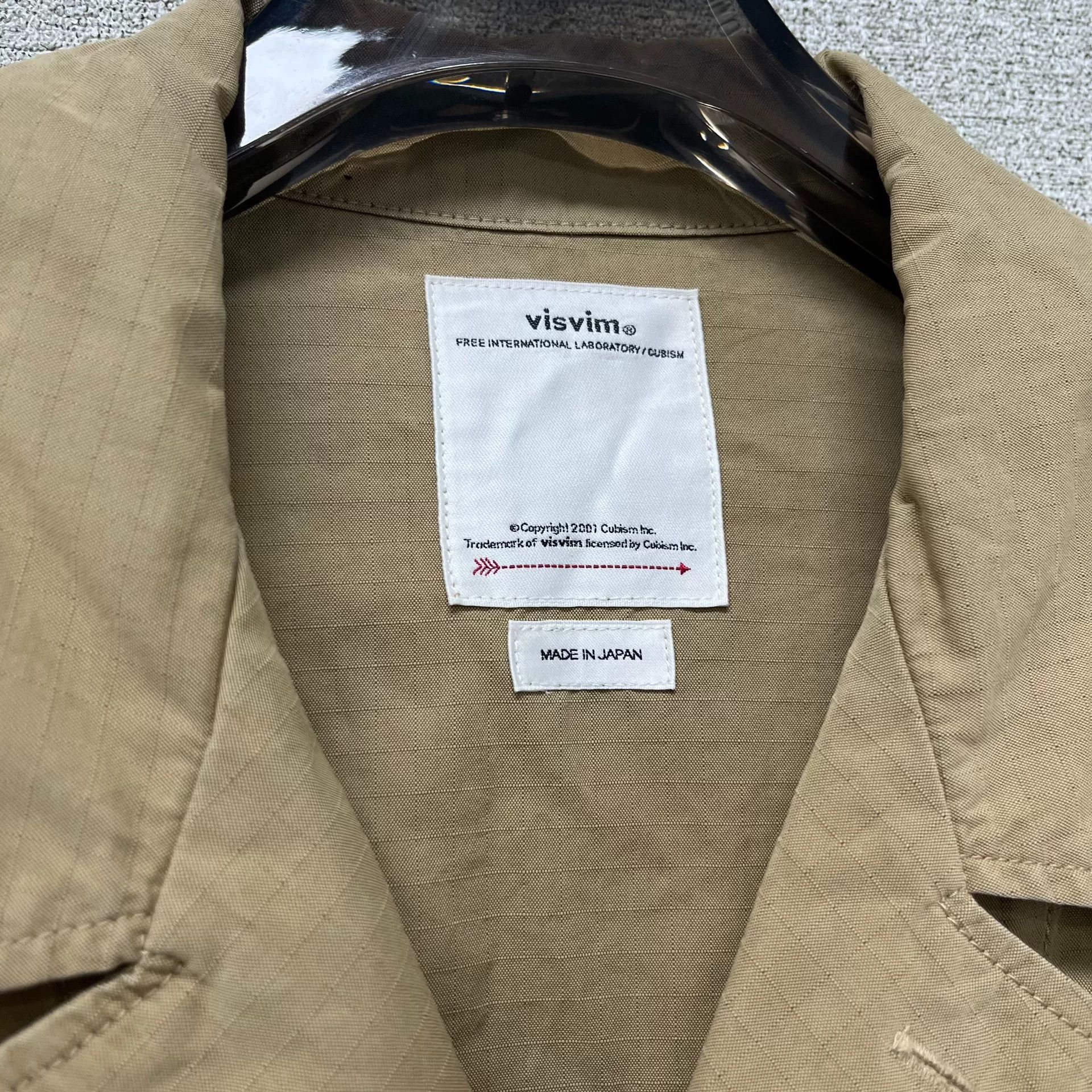 Visvim Visvim Two-Pocket Khaki Military Shirt Jacket Size US L / EU 52-54 / 3 - 3 Thumbnail