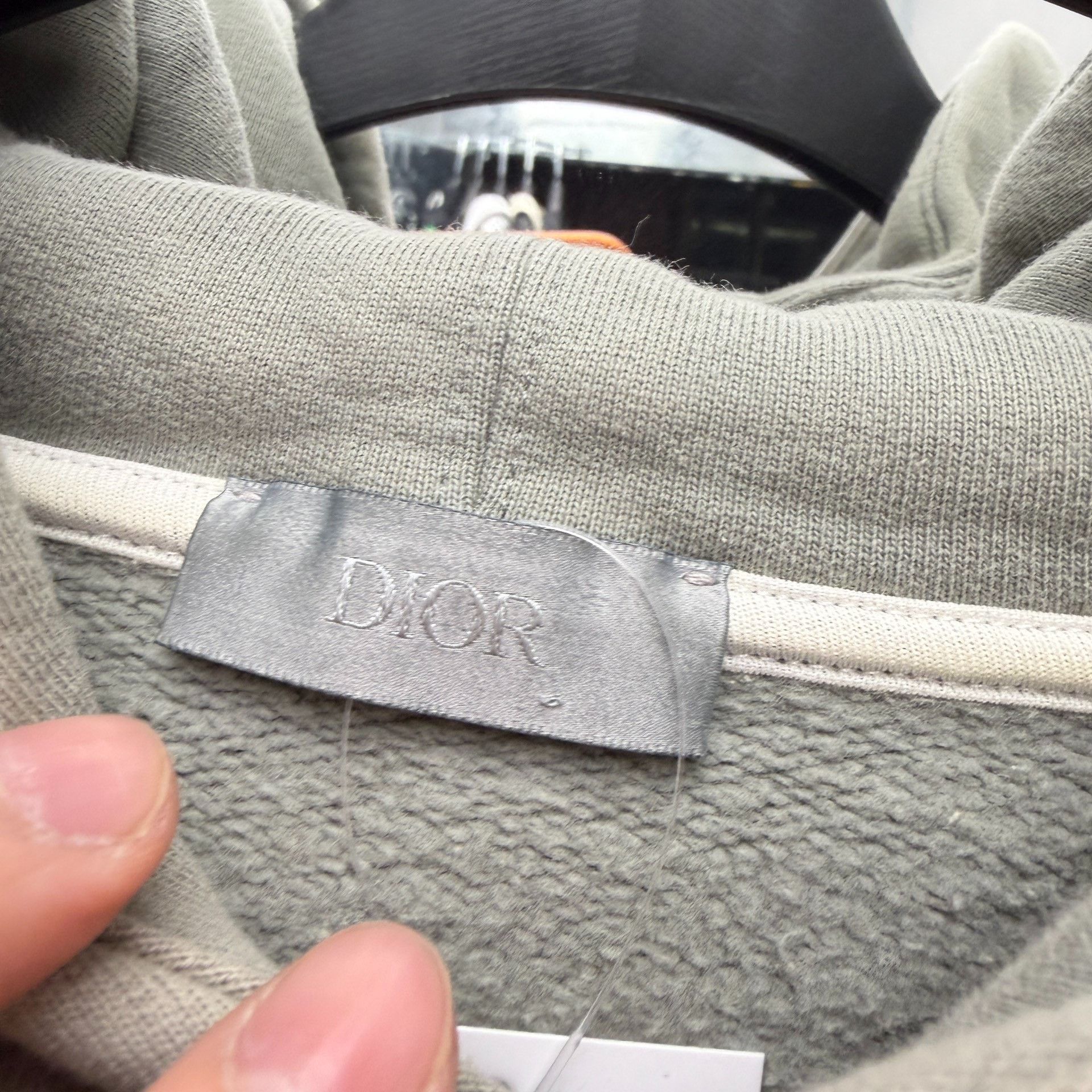 Dior Dior 1947 Series Badge Logo Hoodie Size US XL / EU 56 / 4 - 5 Thumbnail