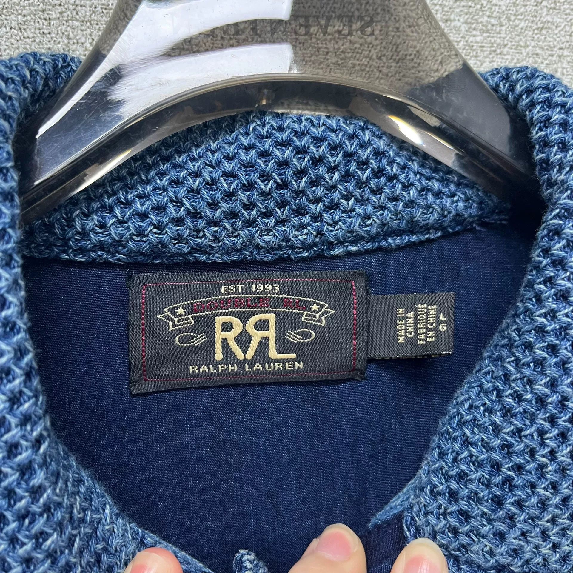 RRL Ralph Lauren RRL Double RL Patchwork Cotton Linen Jacket Size US XL / EU 56 / 4 - 3 Thumbnail
