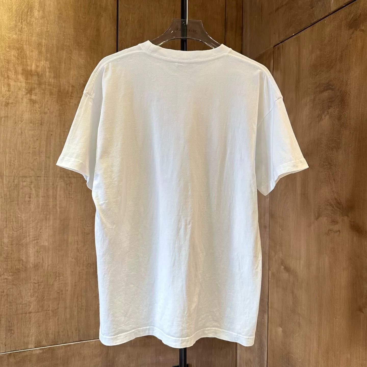 Balenciaga Balenciaga White Portrait Logo Band Tee Size US M / EU 48-50 / 2 - 2 Thumbnail
