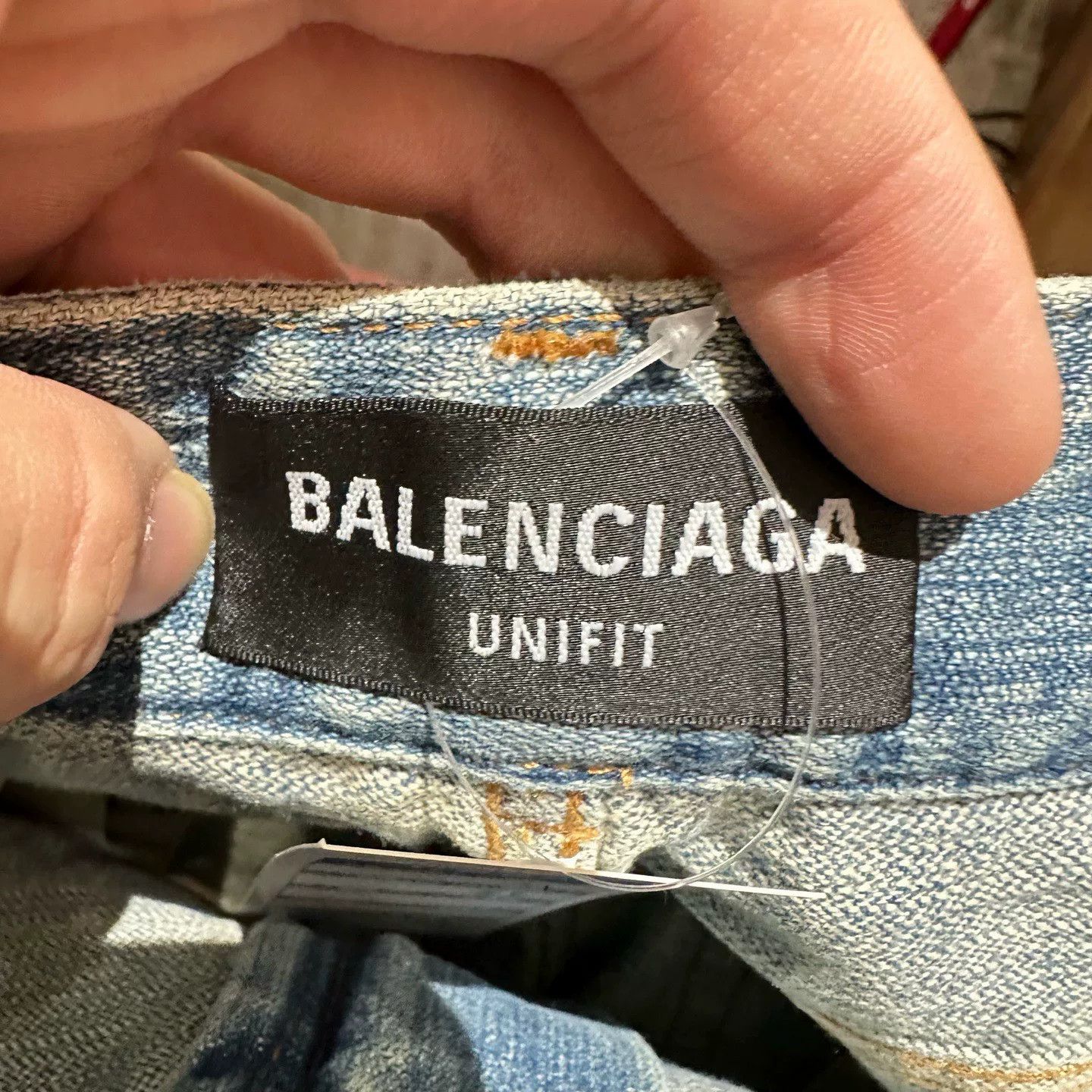 Balenciaga Balenciaga Two-in-One Washed Wide-Leg Jeans Size US 30 / EU 46 - 5 Thumbnail