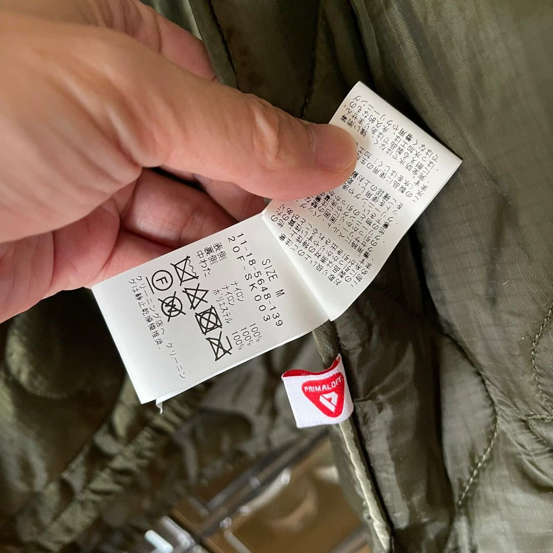 Beams Japan Beams SSZ UNDERSTAND COACH Inner Jacket Size US M / EU 48-50 / 2 - 7 Thumbnail