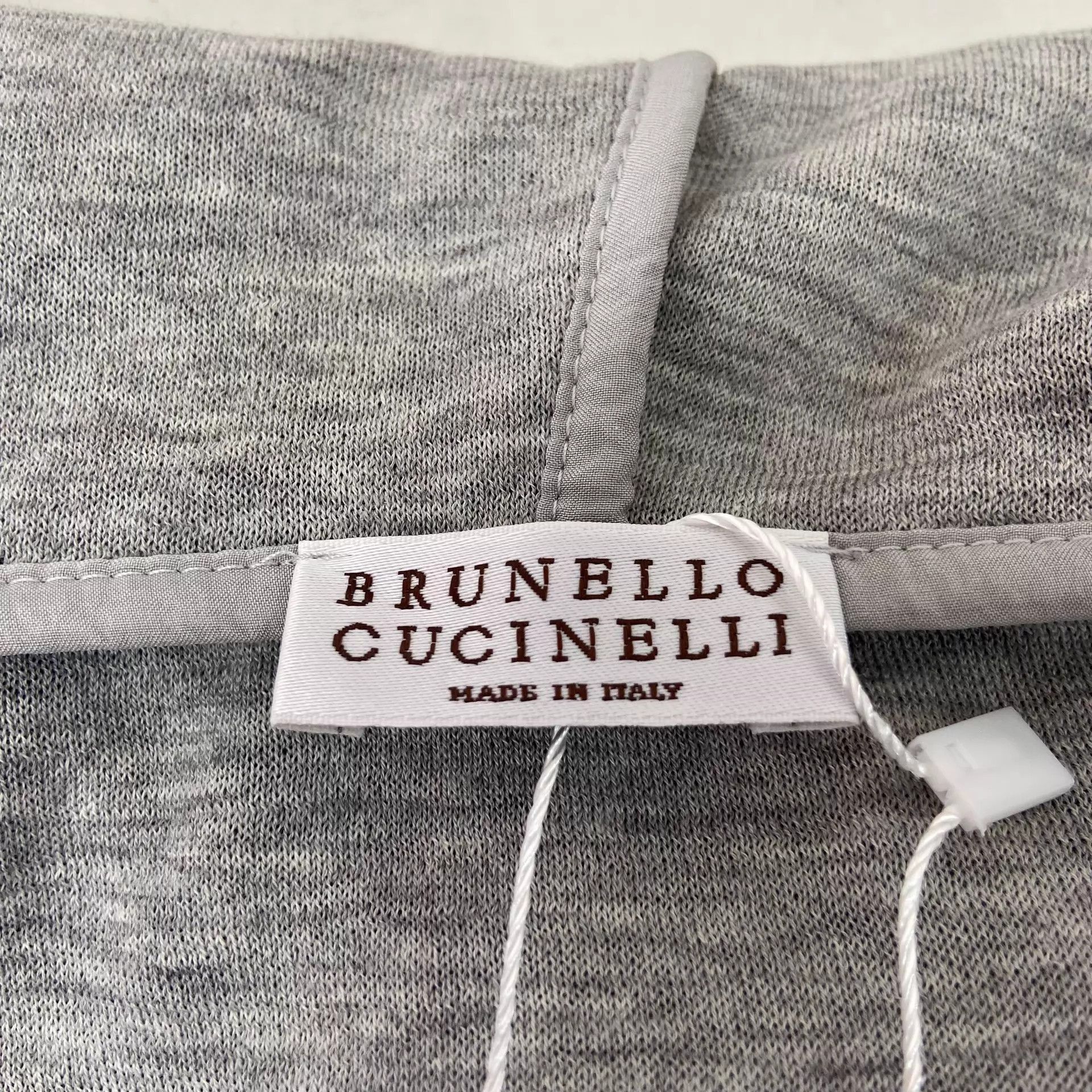 Brunello Cucinelli Gray Zip-Up Hoodie - XS Size US XS / EU 42 / 0 - 4 Thumbnail